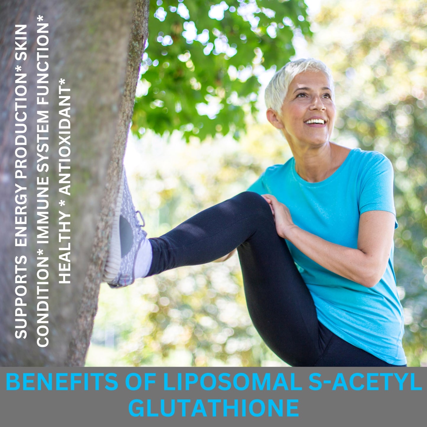 Nikoni Liposomal S-Acetyl L-Glutathione with Resveratrol, Hyaluronic Acid & Collagen 500 mg Softgels, 240 Softgels