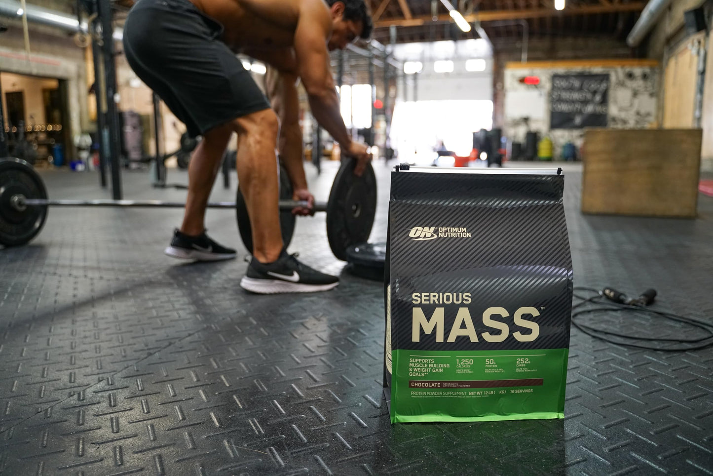 Optimum Nutrition Serious Mass Gainer Protein Powder Vanilla 1.81 lb