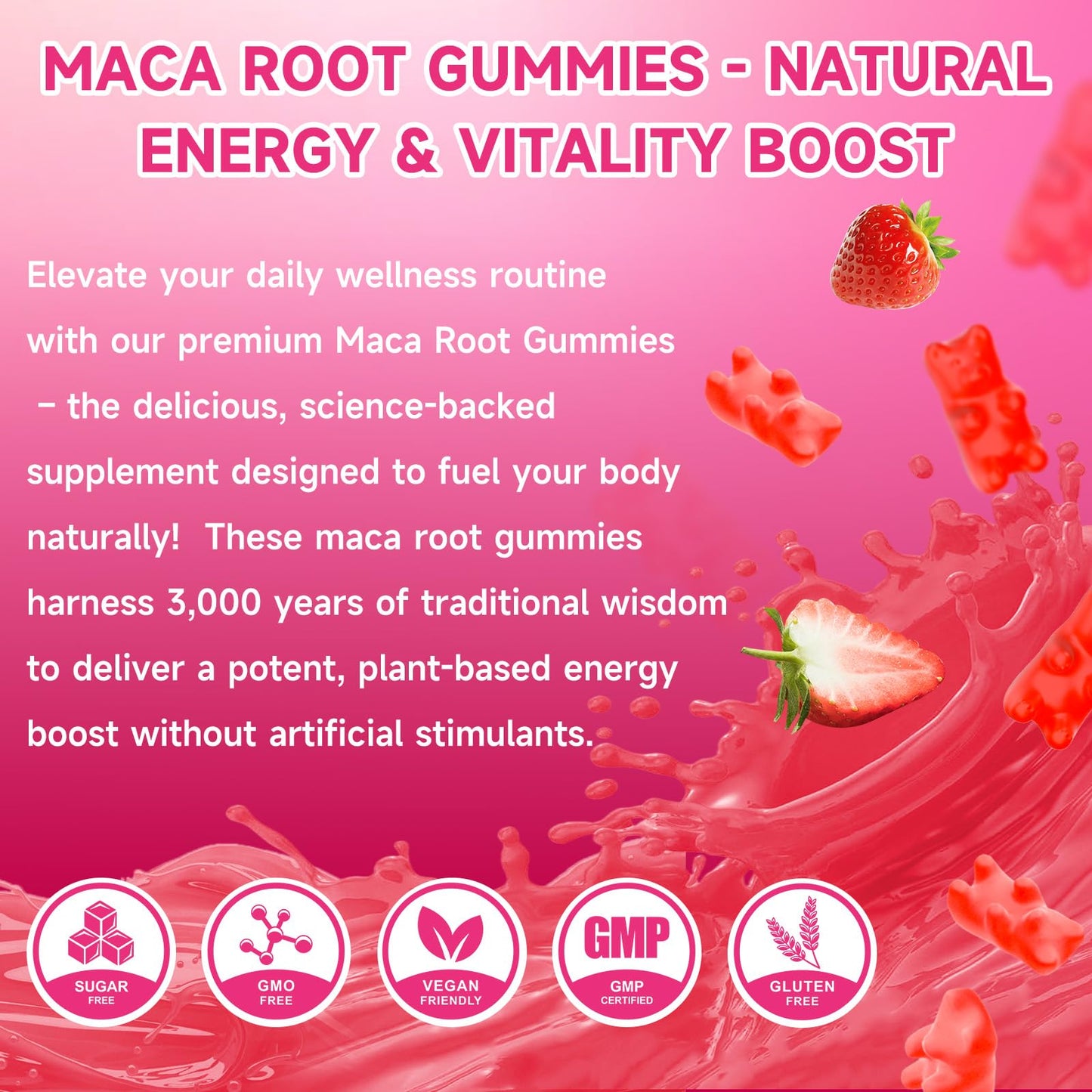 XIAAN Maca Root Gummies 120 Count