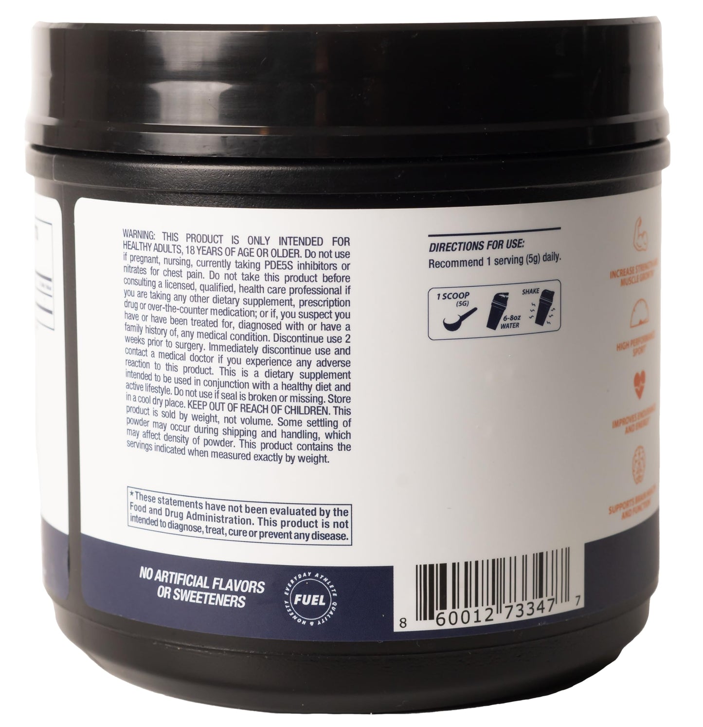 POWER PLAY FUEL Creatine Monohydrate Powder 100 Servings