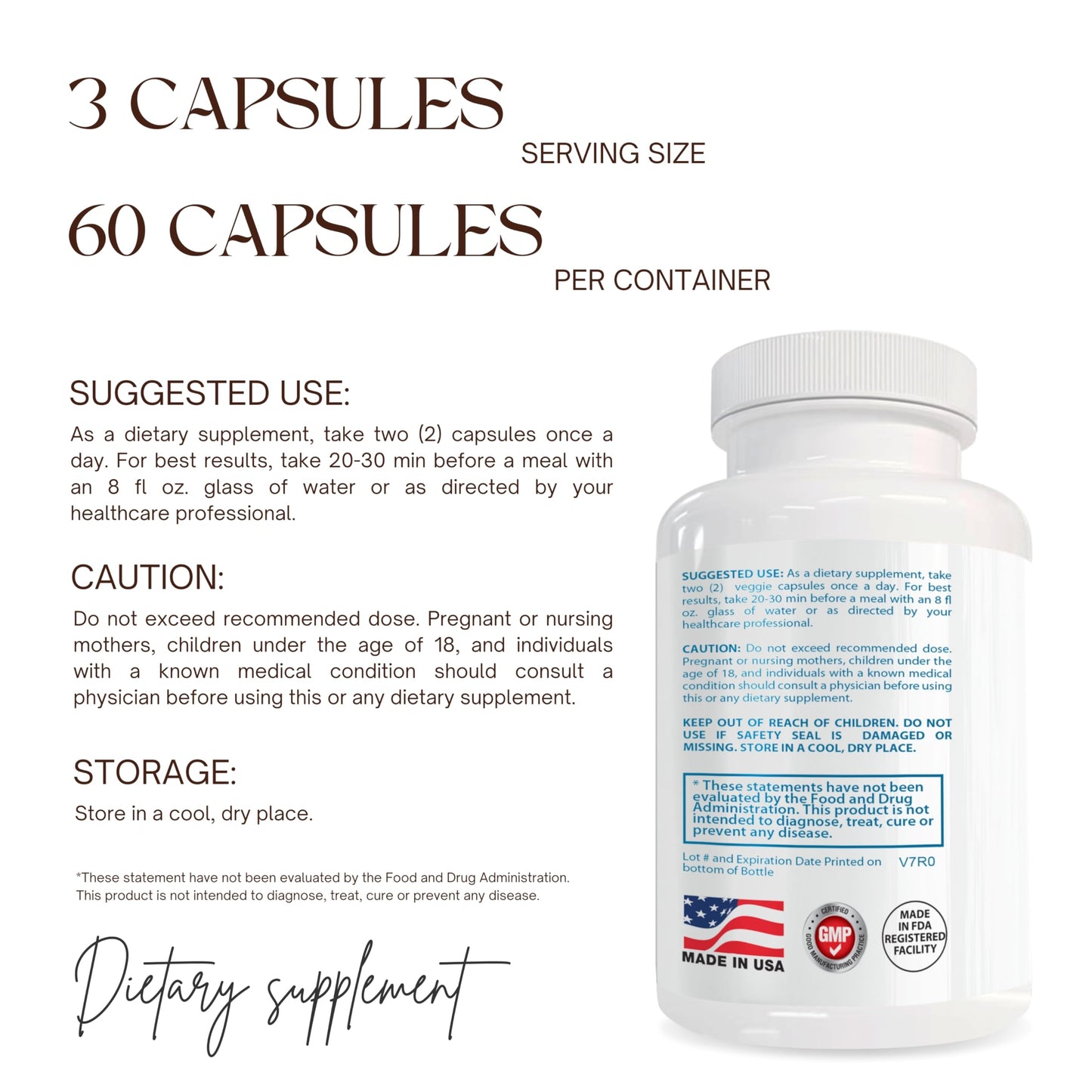 HAPPY MILLIONS Prostate Support 180 Capsules