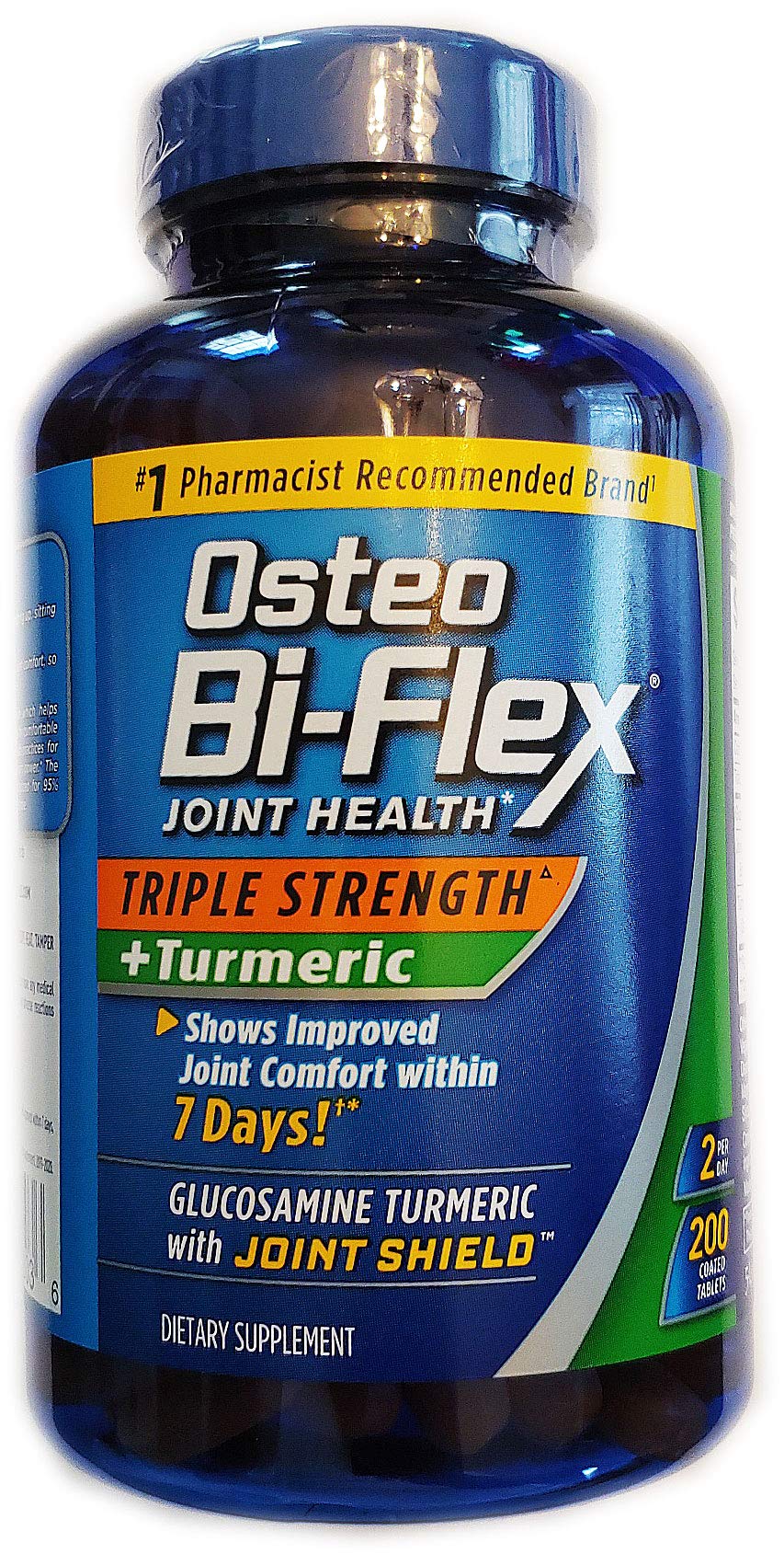 Osteo Bi-Flex Triple Strength + Turmeric Tablets, 200 Count