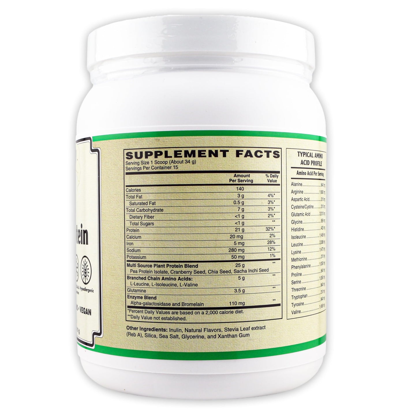 AlchePharma Plant Protein (Premium Blend) Protein Powder 17.9897