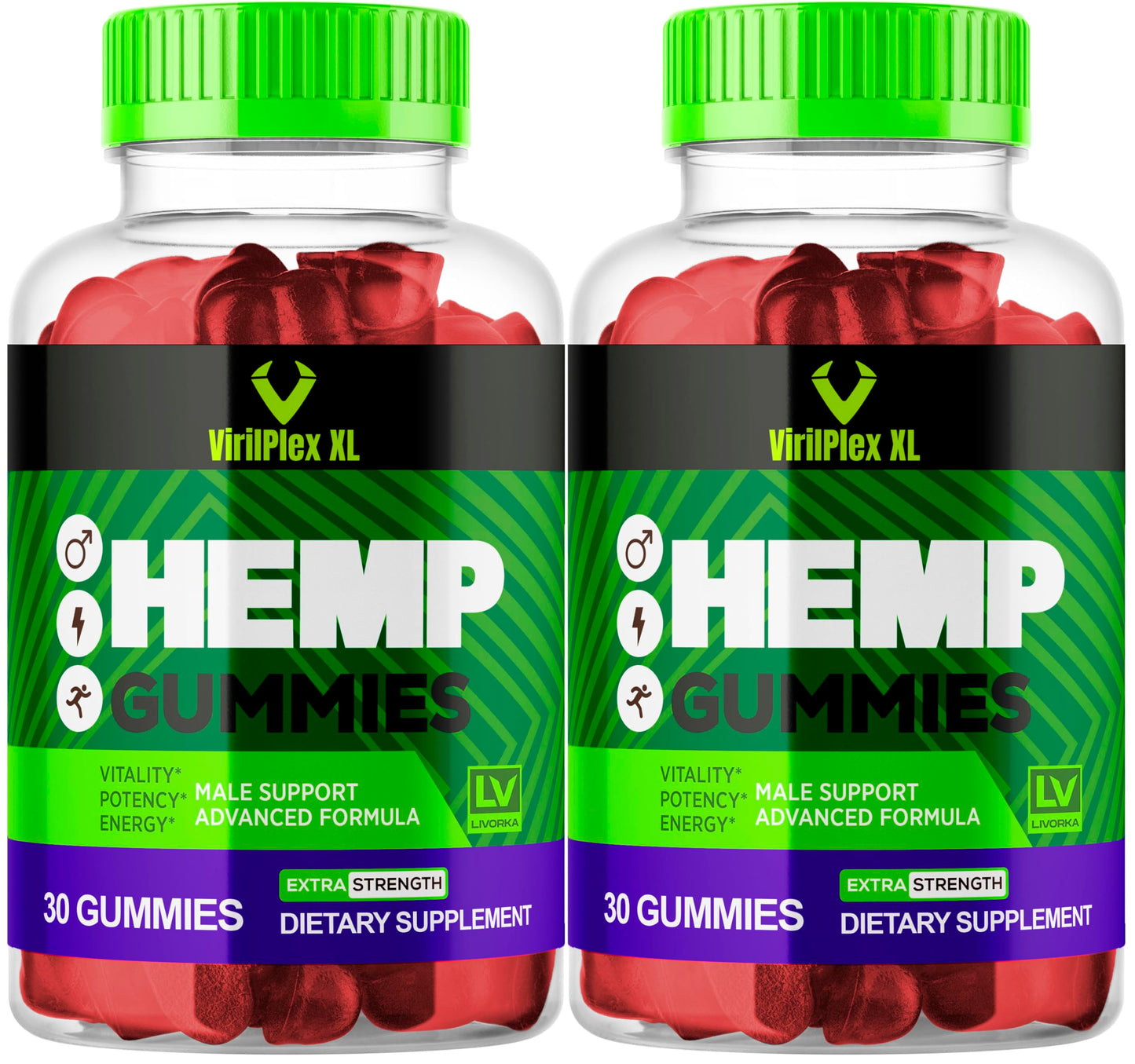 LIVORKA VirilPlex XL 60 Gummies