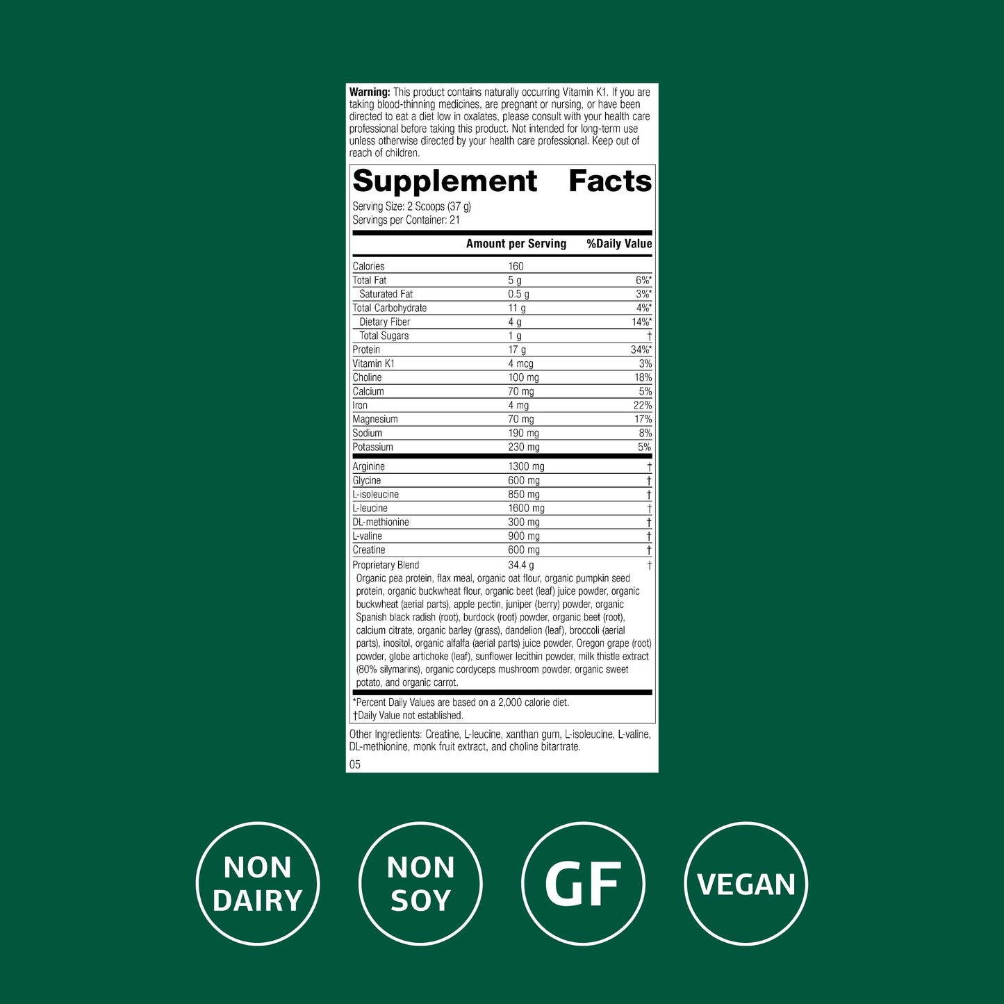 Standard Process SP Detox Balance Powder 1 Pack