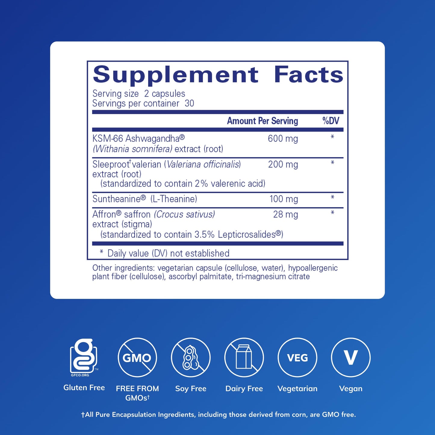 Pure Encapsulations Pure Sleep Capsules 60