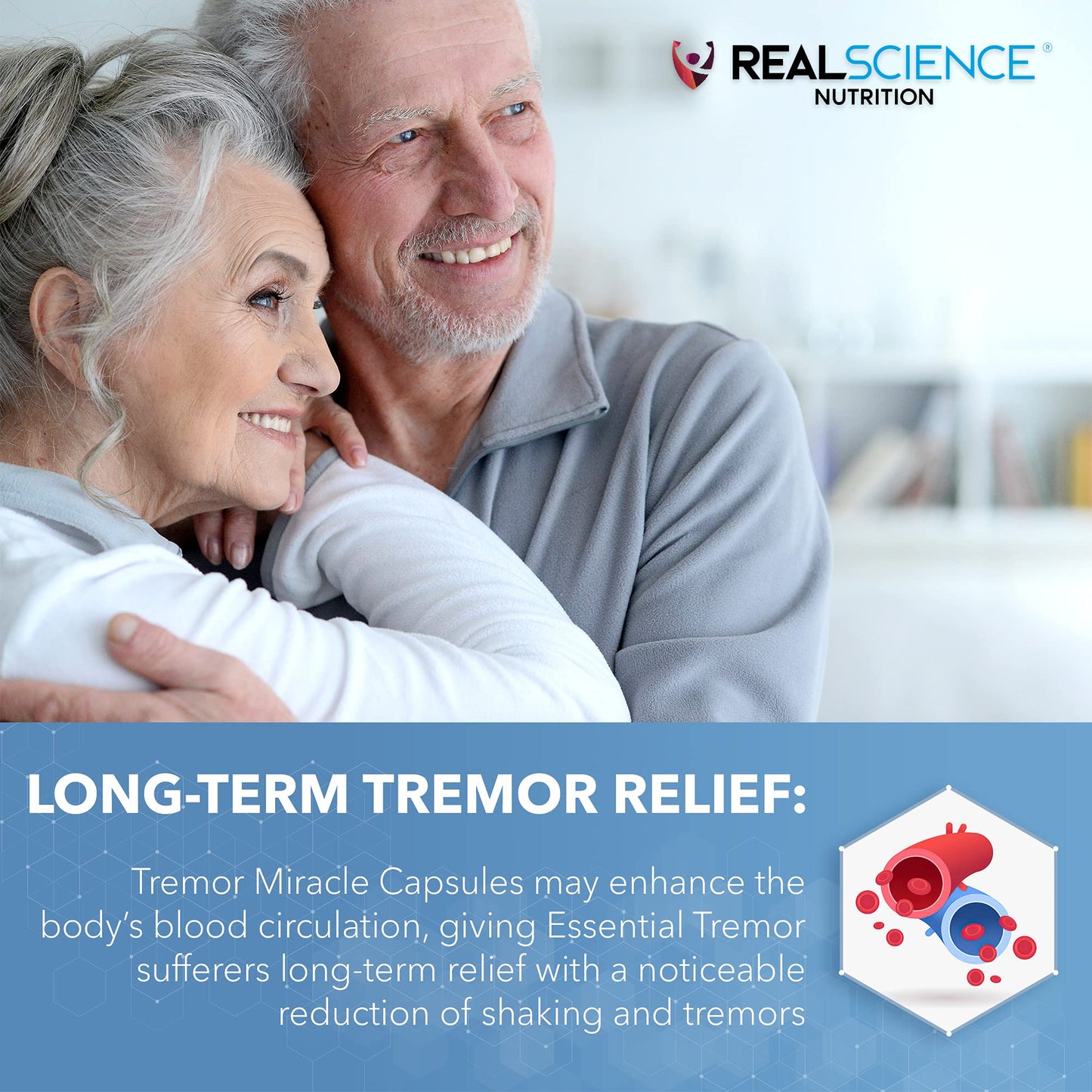 Real Science Nutrition Tremor Miracle Capsules 60 Capsules