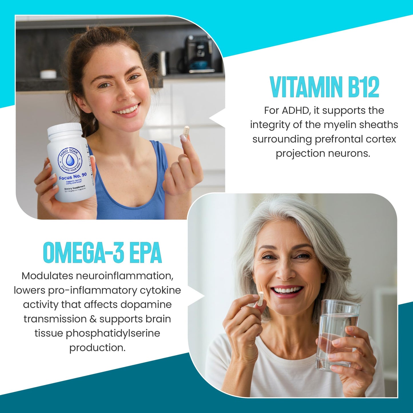 Mind Soak Focus No. 90 Capsules