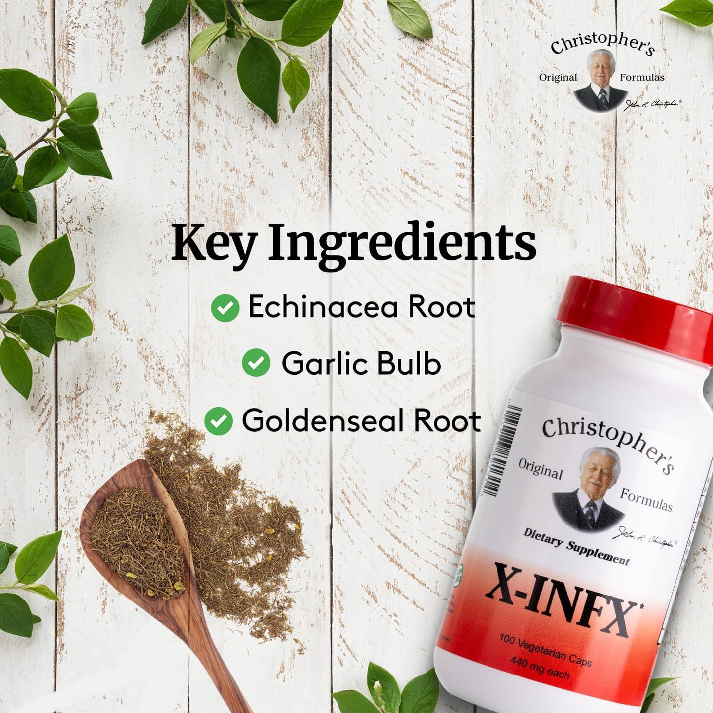 Christopher's Original Formulas X-INFX Formula Capsule 100 Count