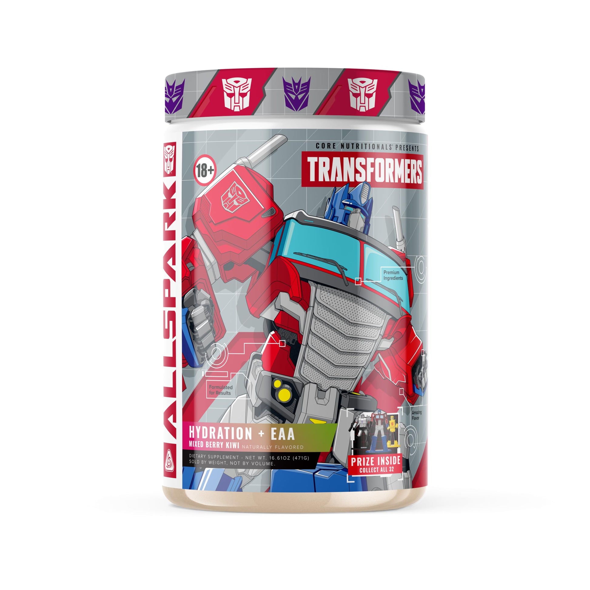 Core Nutritionals Transformers Allspark Hydration + EAA Powder 16