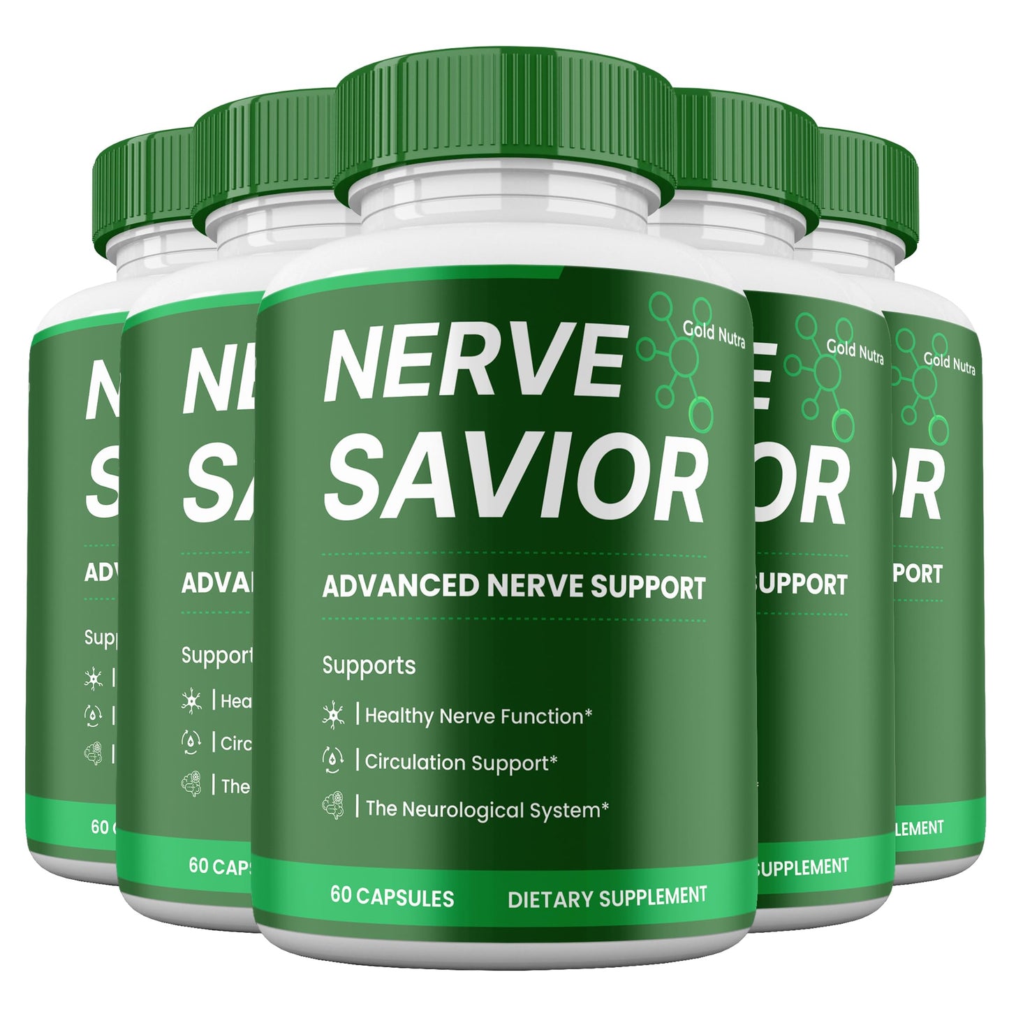 Gold Nutra NerveSavior Capsule 5-Count