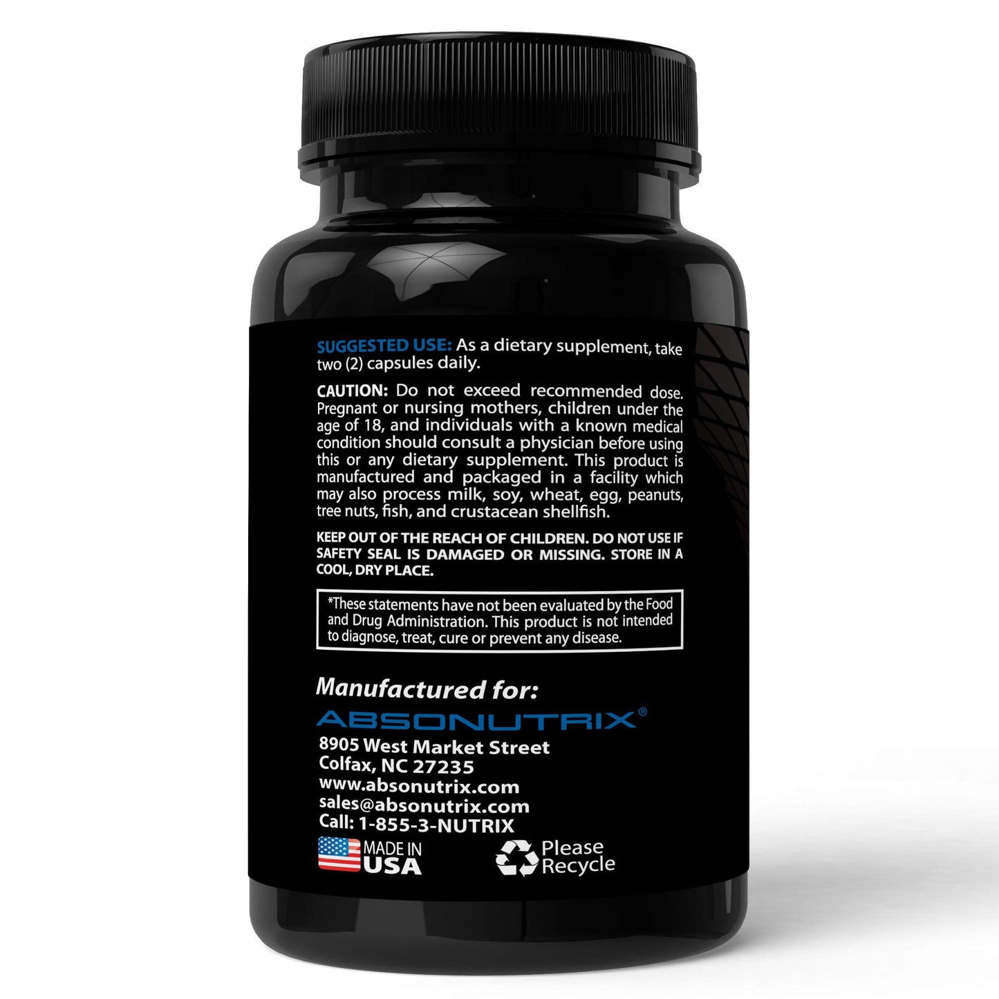 Absonutrix Anti-Grey Advanced Hair Formula 60 Capsules