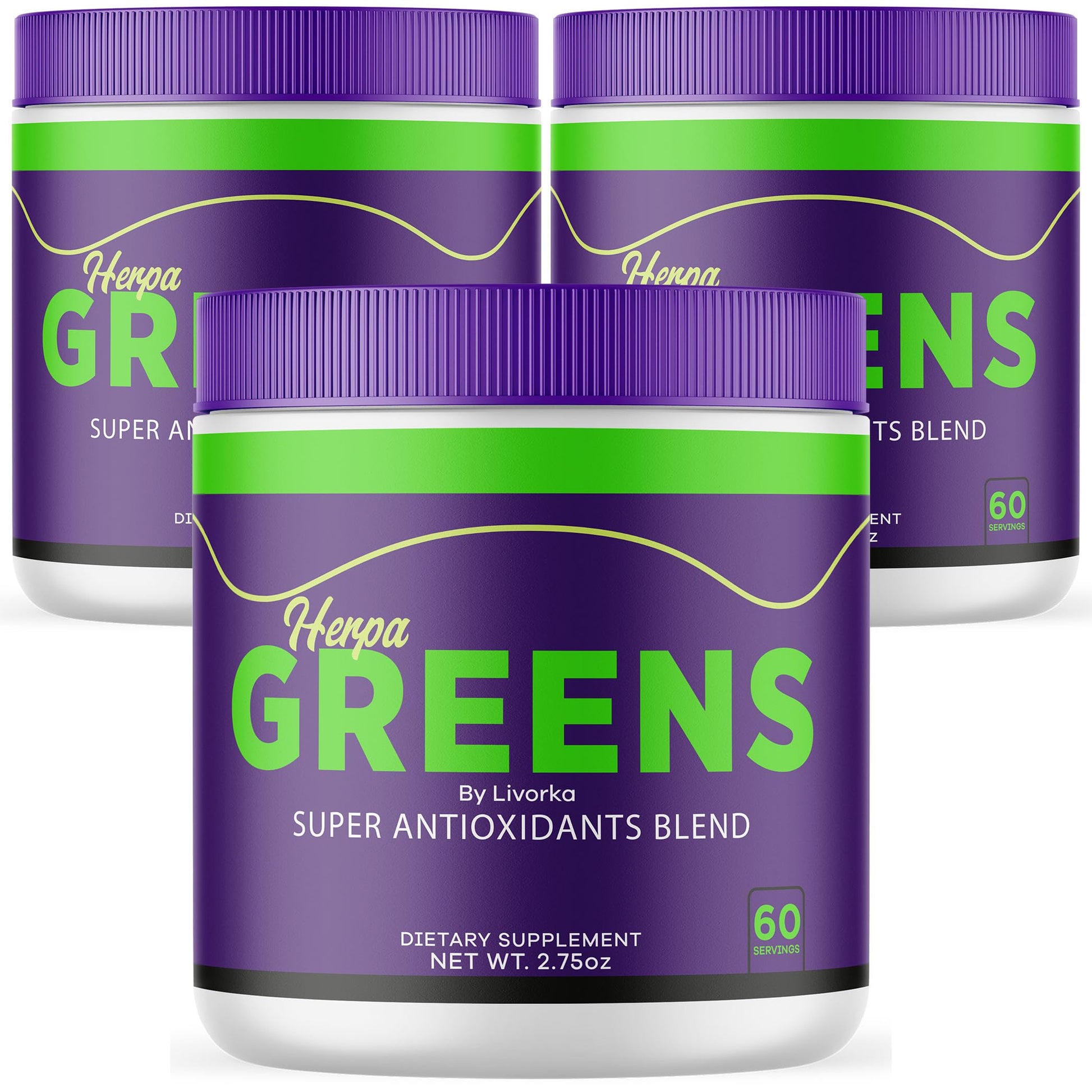 LIVORKA Herpa Greens Powder 9 Count