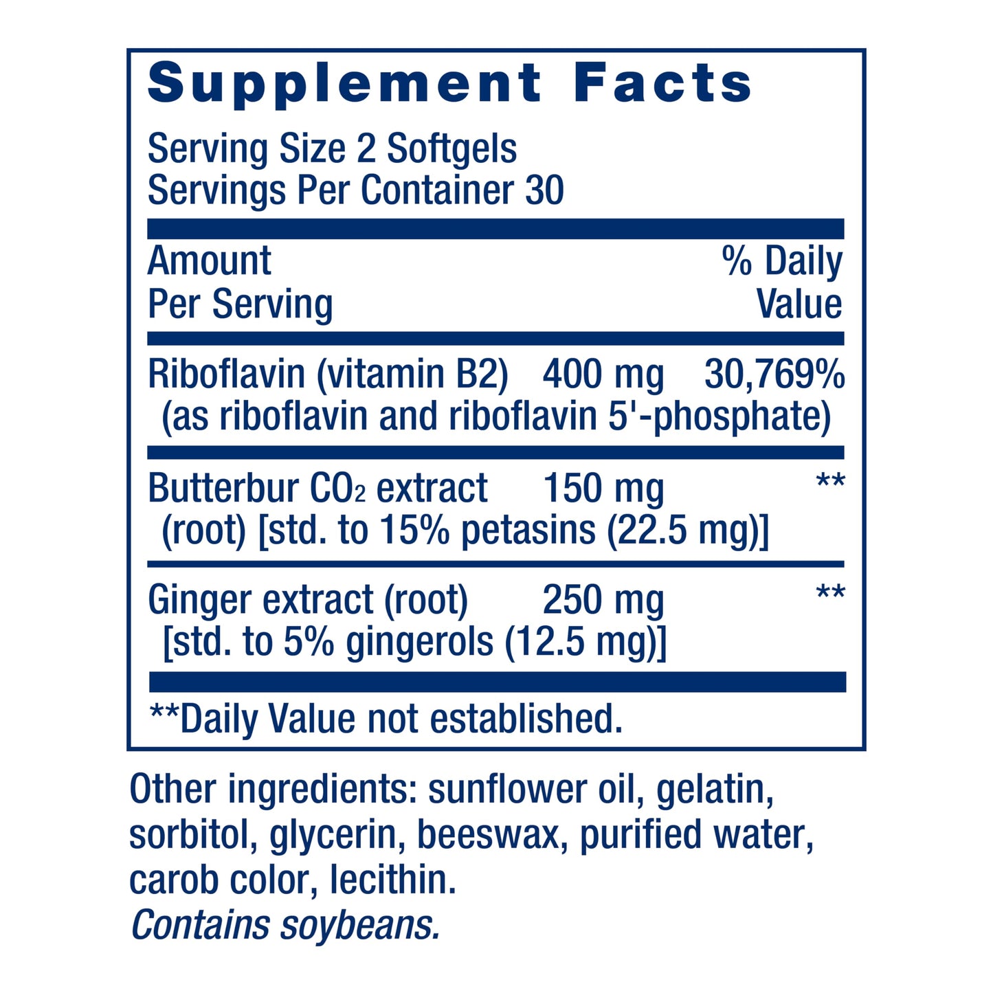 Life Extension Migra-Eeze Softgels, 60 Count