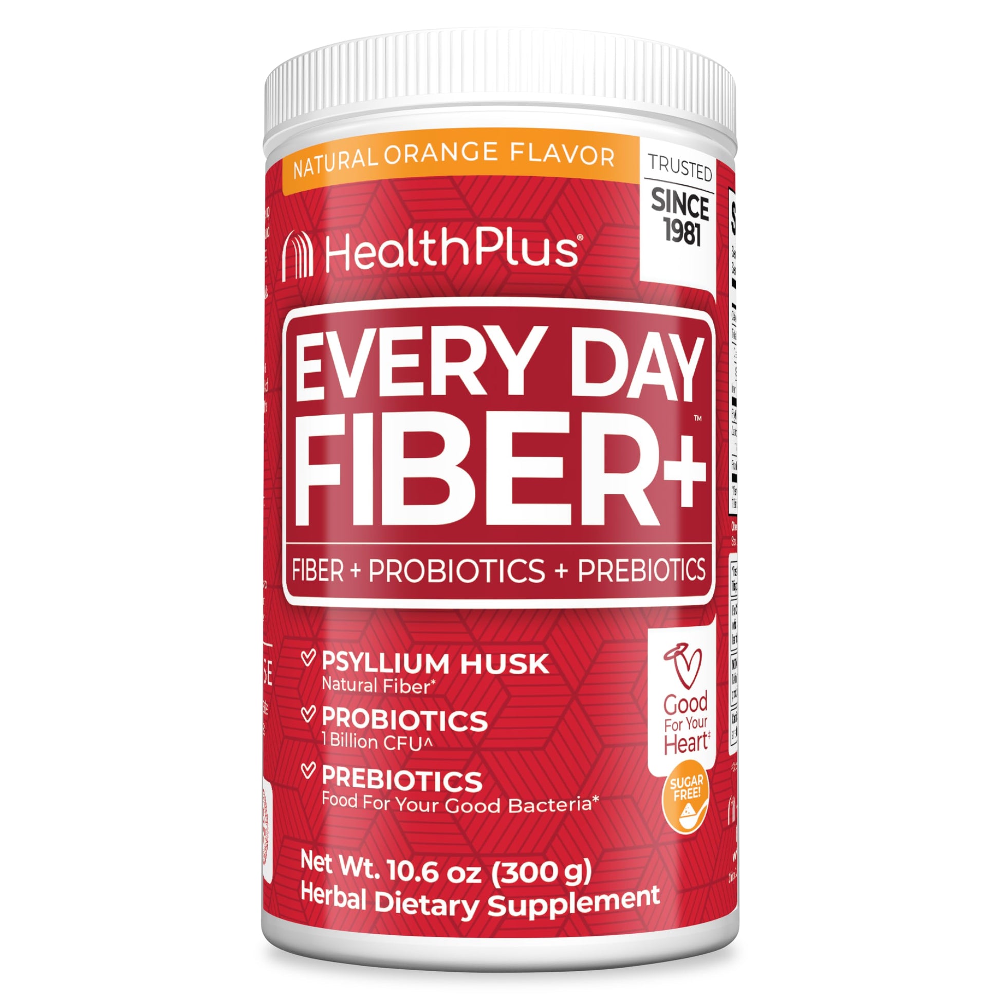 Health Plus Every Day Fiber+ Powder 36