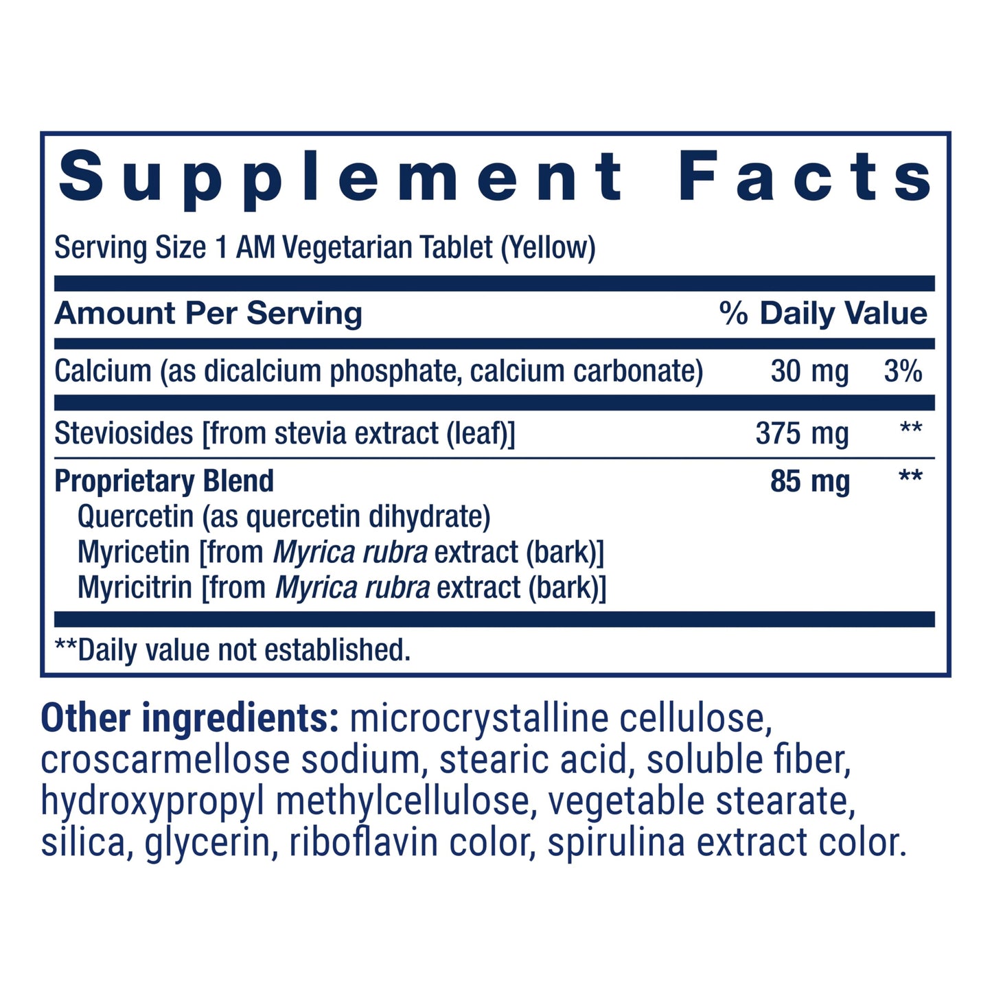 Life Extension Triple Action Blood Pressure & Heart Health Supplement with Quercetin, Stevia Extract & Melatonin Tablet, 60 Tablets