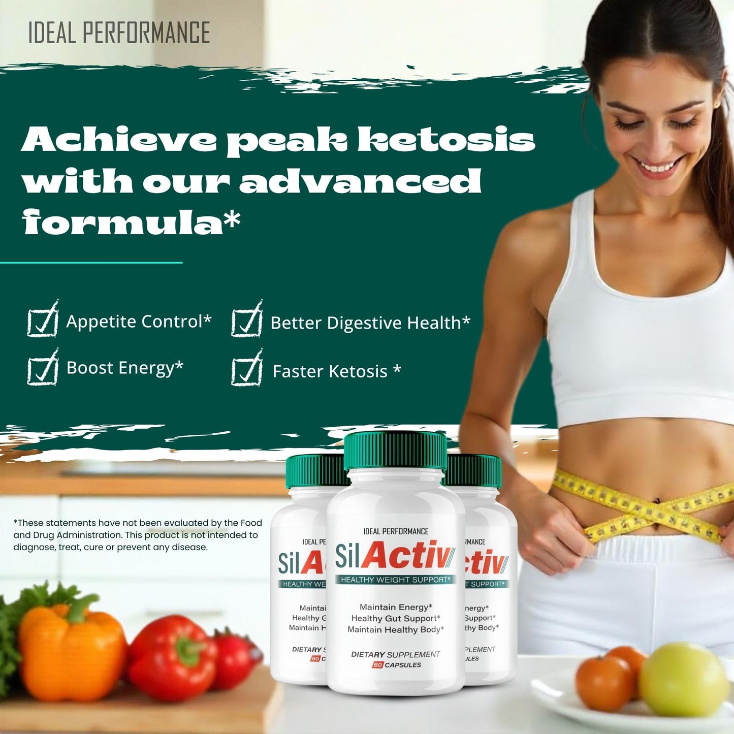 IDEAL PERFORMANCE SilActiv Capsules 300 Capsules