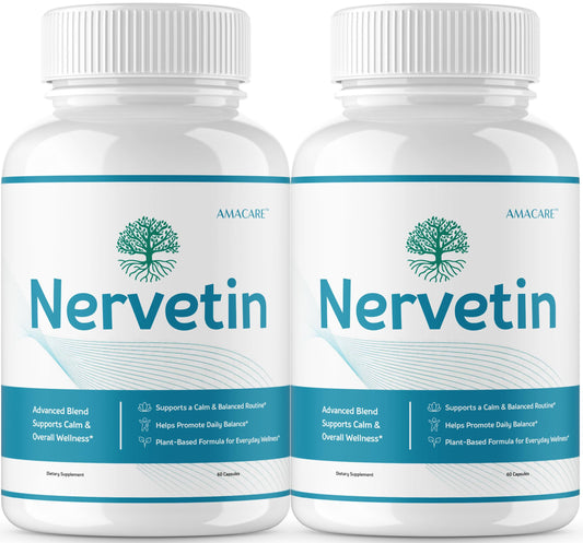 AMACARE Nervetin Capsules, 120 Capsules