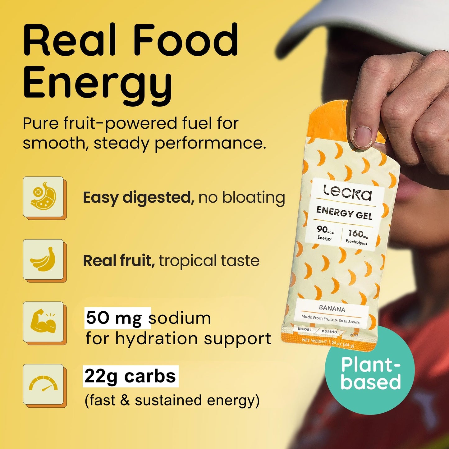 Lecka Energy Gel 12 Gels