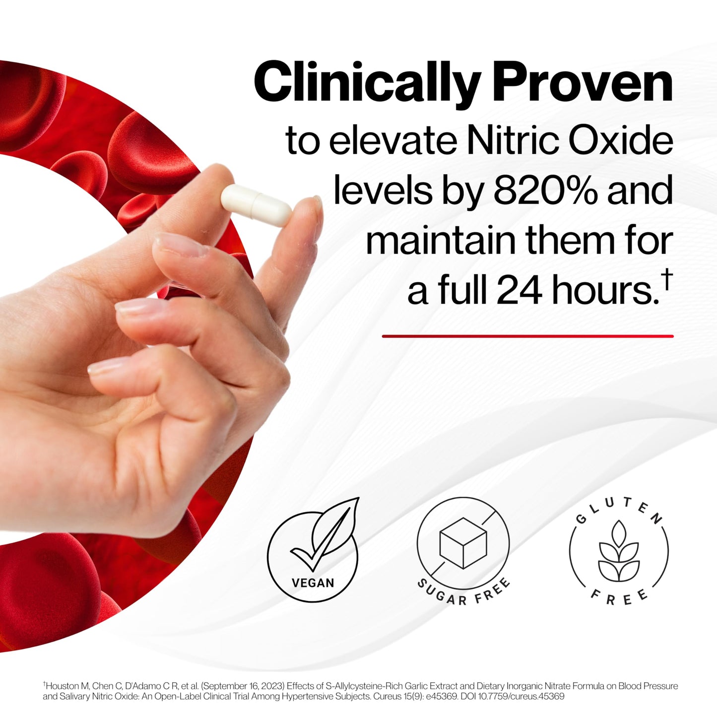PRONOX 24 Nitric Oxide Booster Supplement Capsule, 60 Count