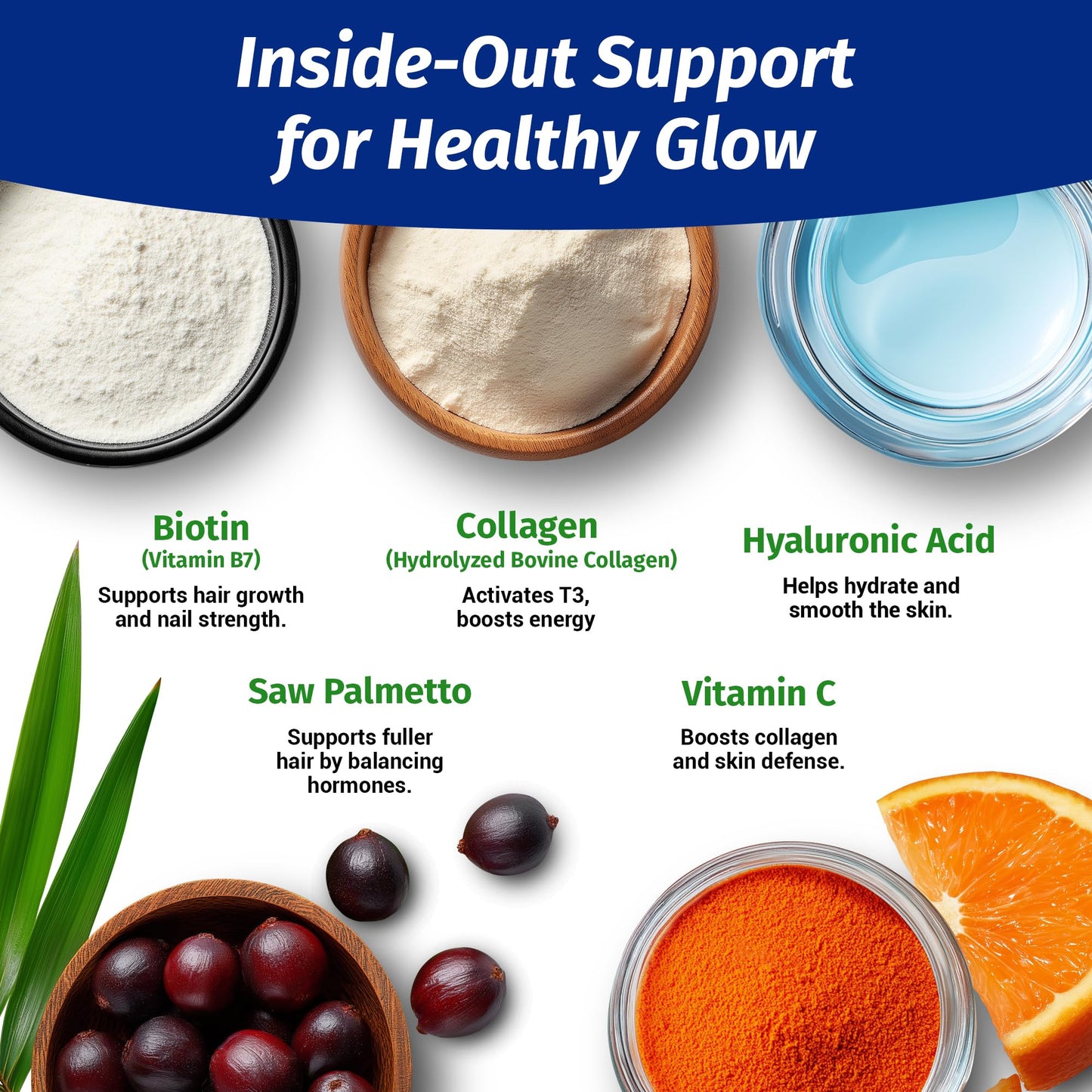 1 Body Hair Skin and Nails Vitamins with Biotin Capsule, 60 Capsules