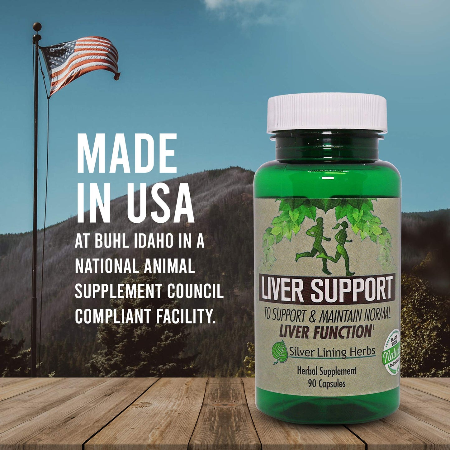 Silver Lining Herbs Liver Support Capsules 1 Count