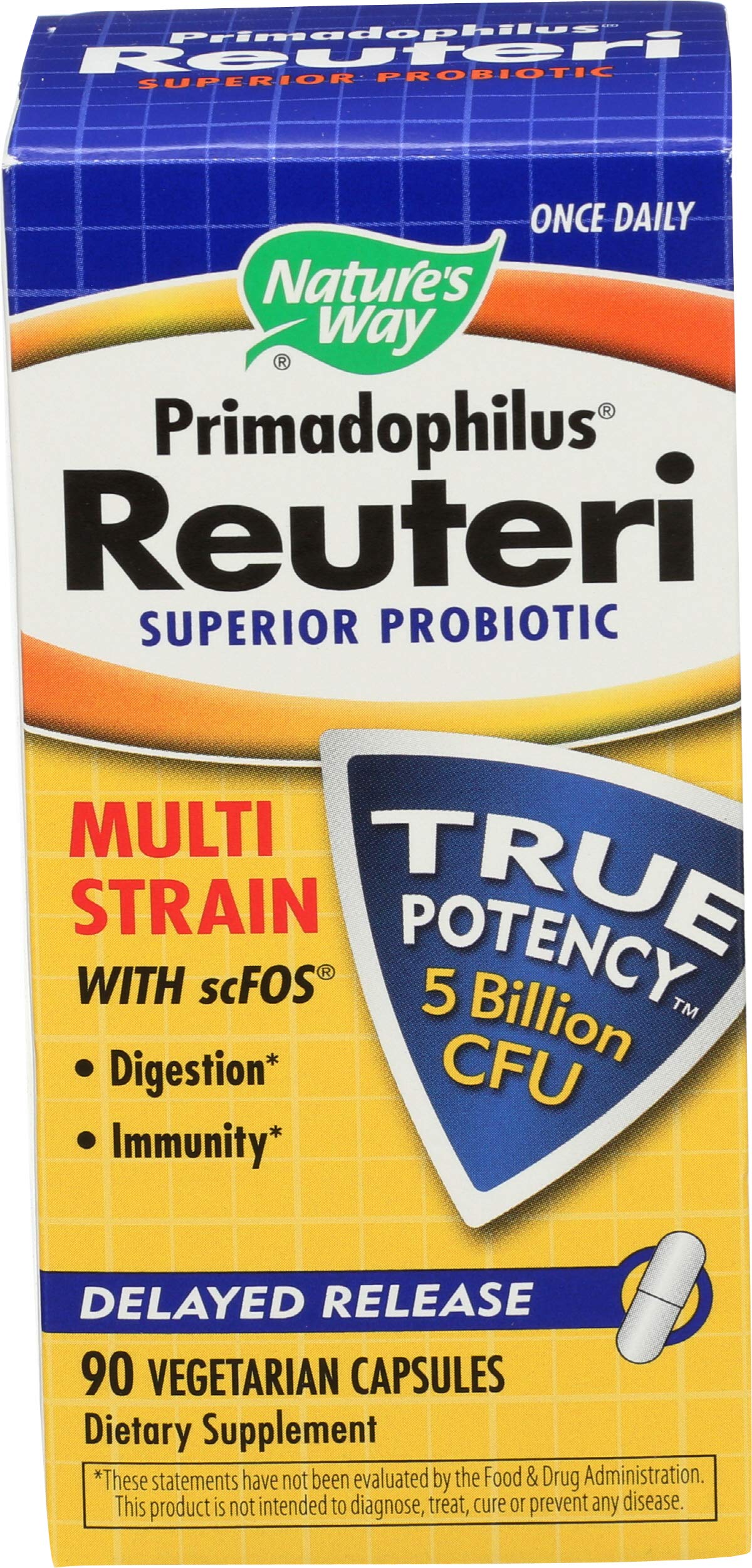Nature's Way Primadophilus Reuteri 90 Capsules