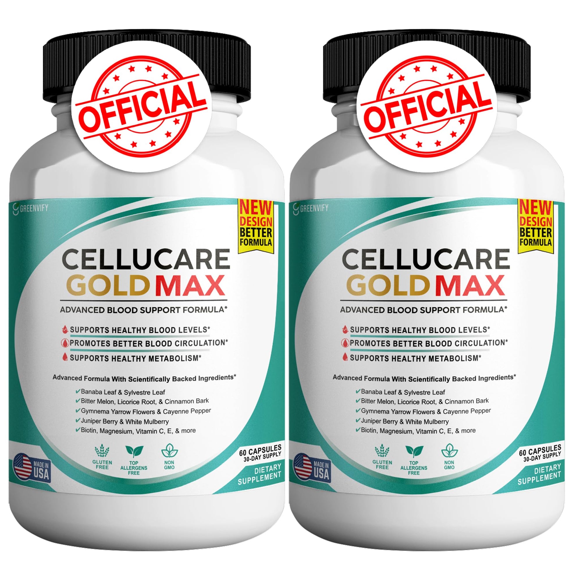 Cellucare Gold Max Blood Support 120 Capsules