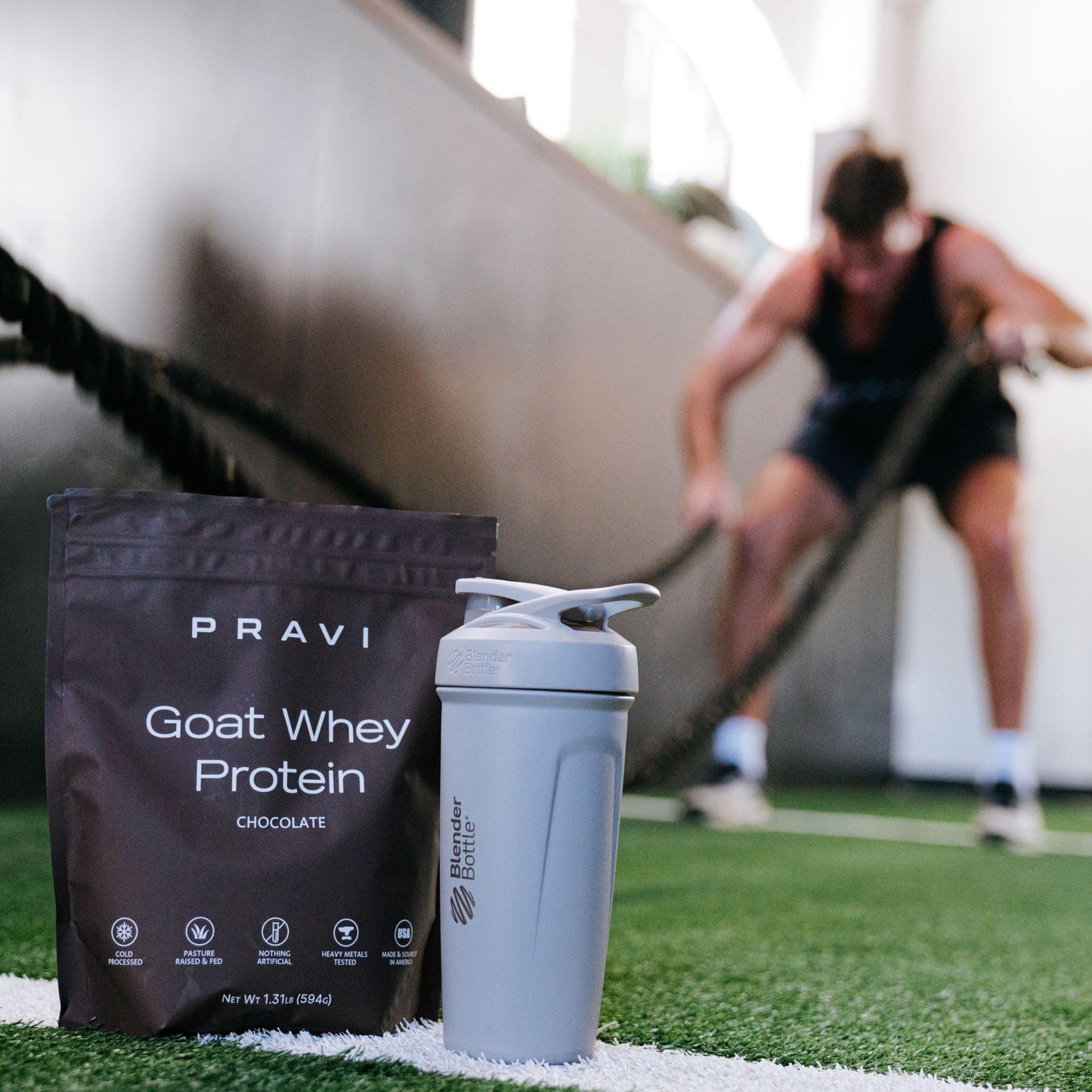 Pravi Nutrition Pure Goat Whey Protein Powder, 20 Servings