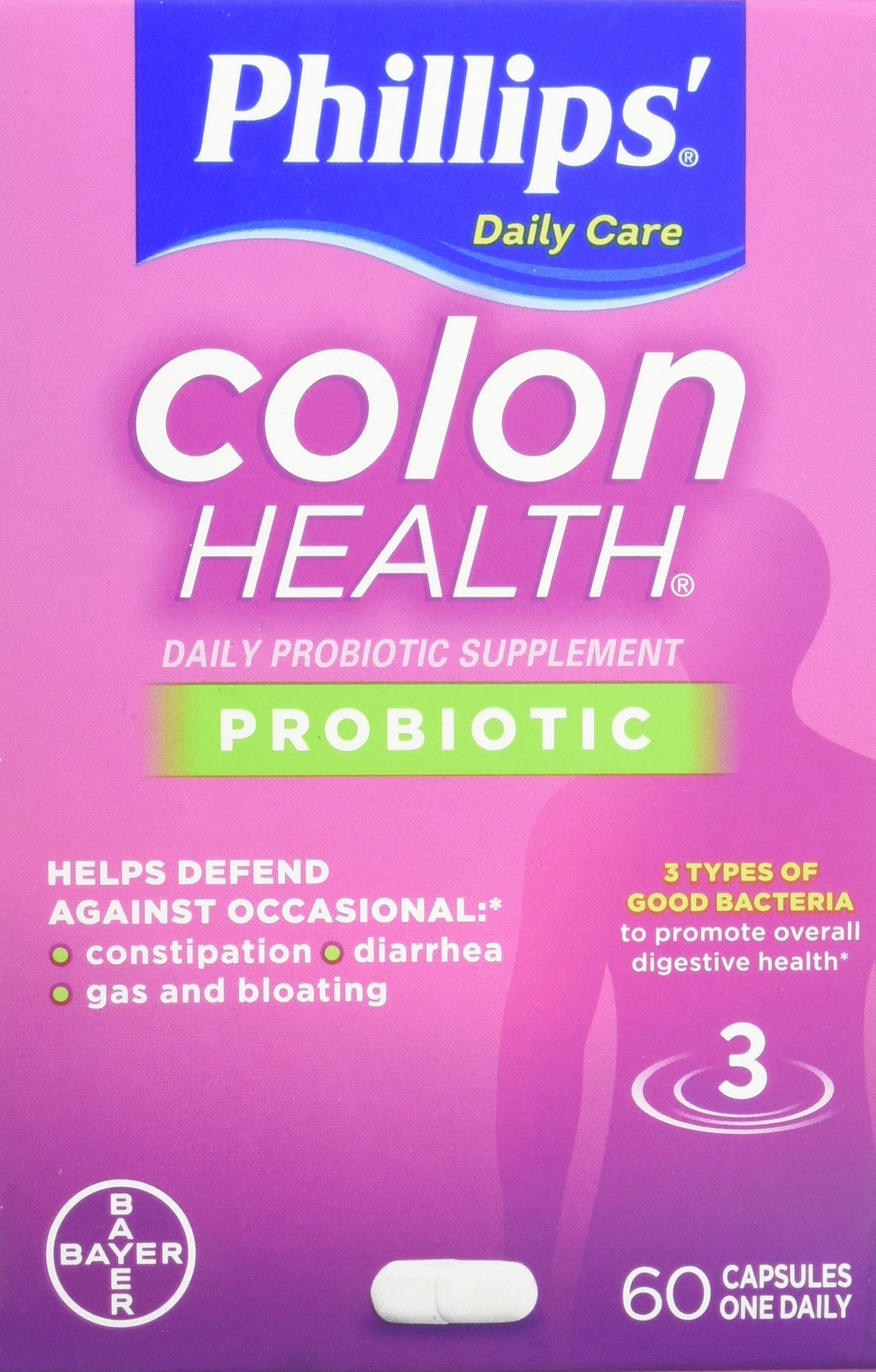 Phillips' Colon Health Probiotic Capsules, Capsule, 2