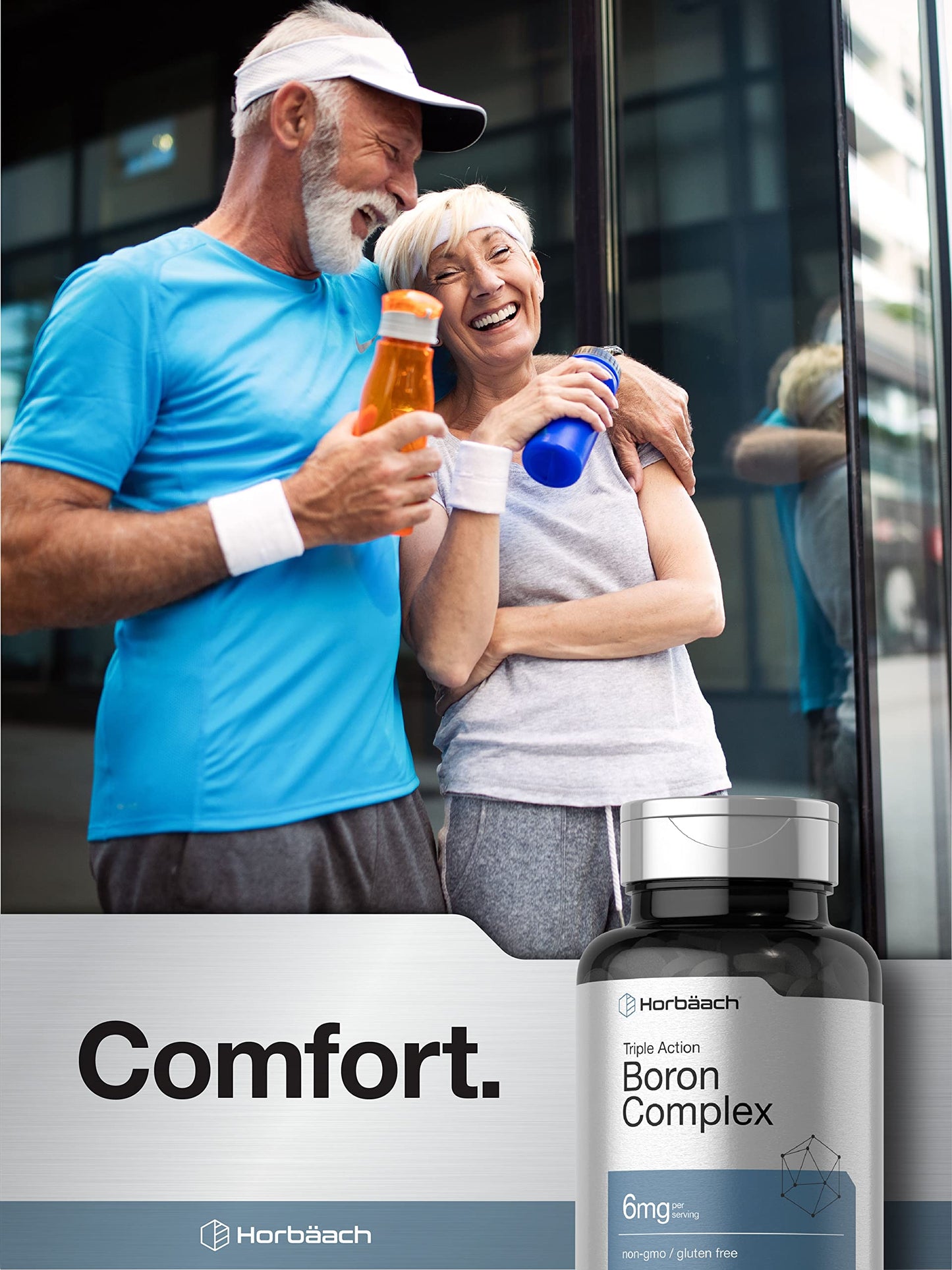 Horbäach Triple Boron Complex 6 mg Supplement Tablets, 300 Count