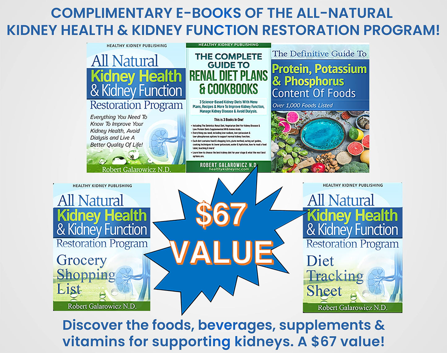 Kidney Restore Bio Fiber Powder, Kidney Cleanse Detox & Repair - Restorative Kidney Support & Kidney Supplement to Remove Waste, Kidney Health Supplement - Add to Tea for Kidney Health, 80 Count