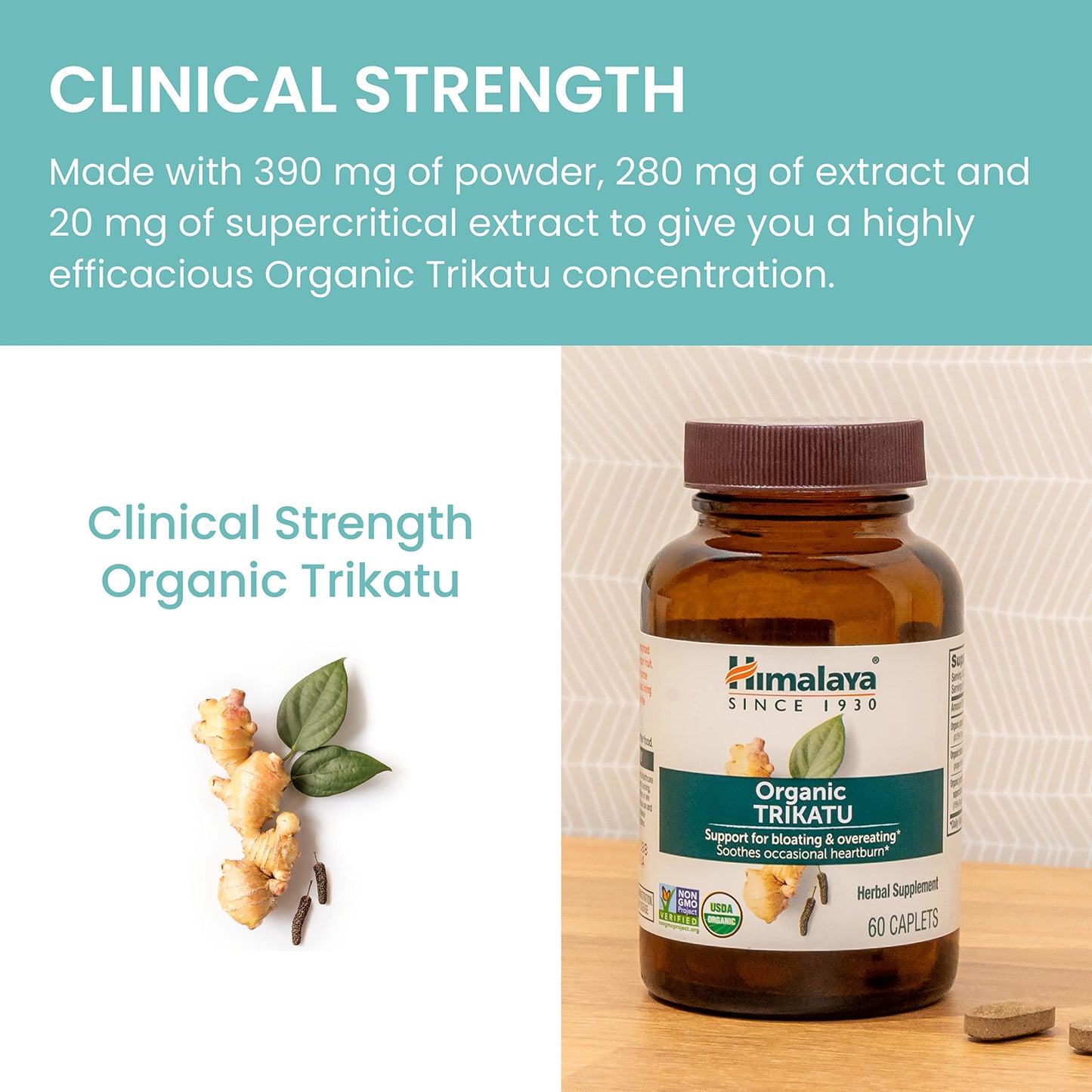 Himalaya Organic Trikatu Caplets 60