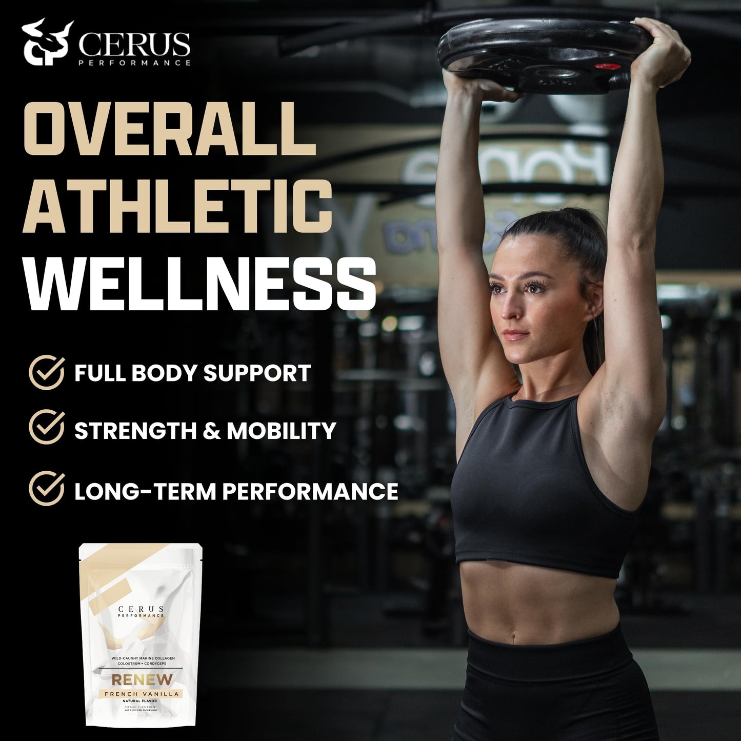 Cerus Performance Renew Premium Athletic Blend Powder 1.01 lb