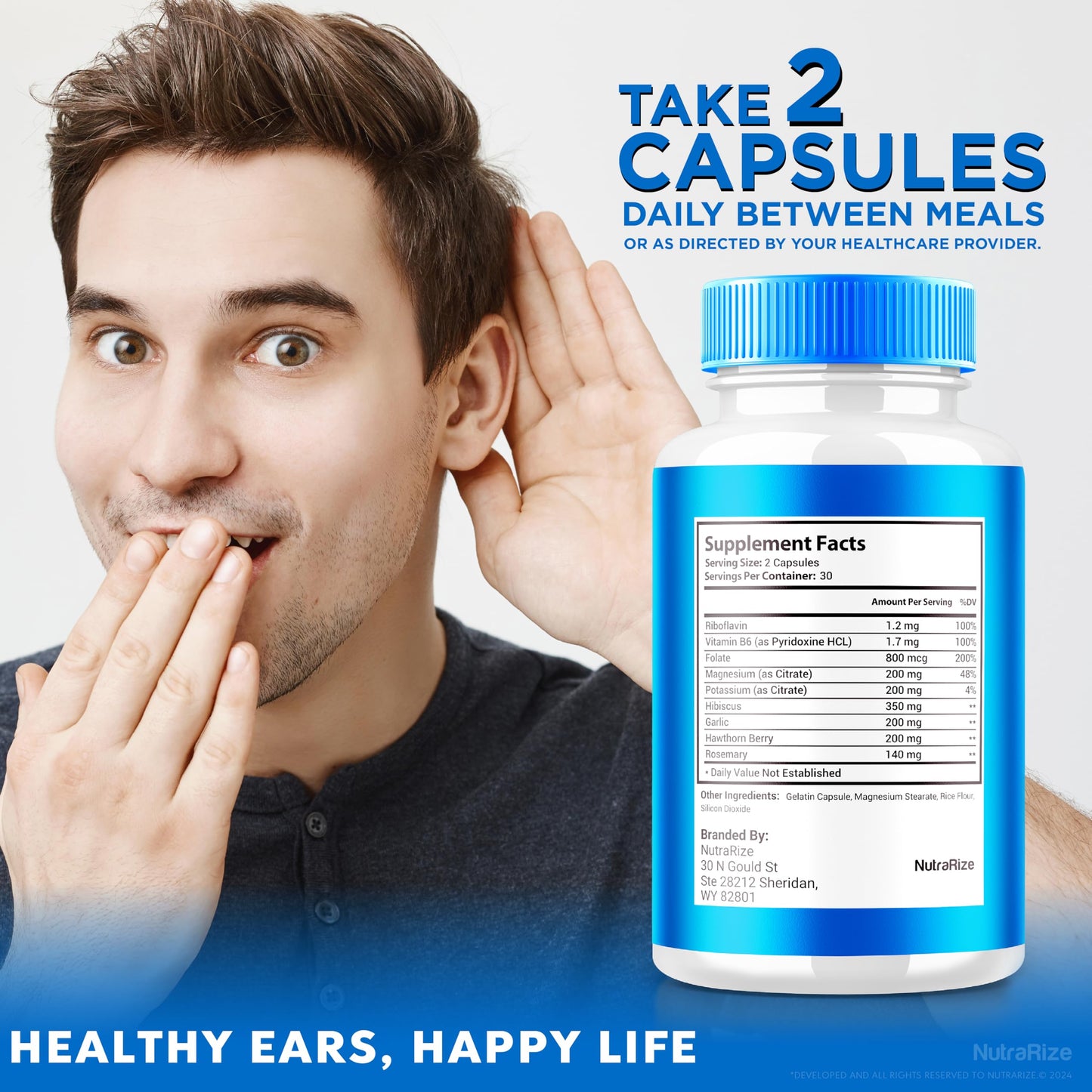 NutraRize Tonosin Pro Max, 60 Capsules