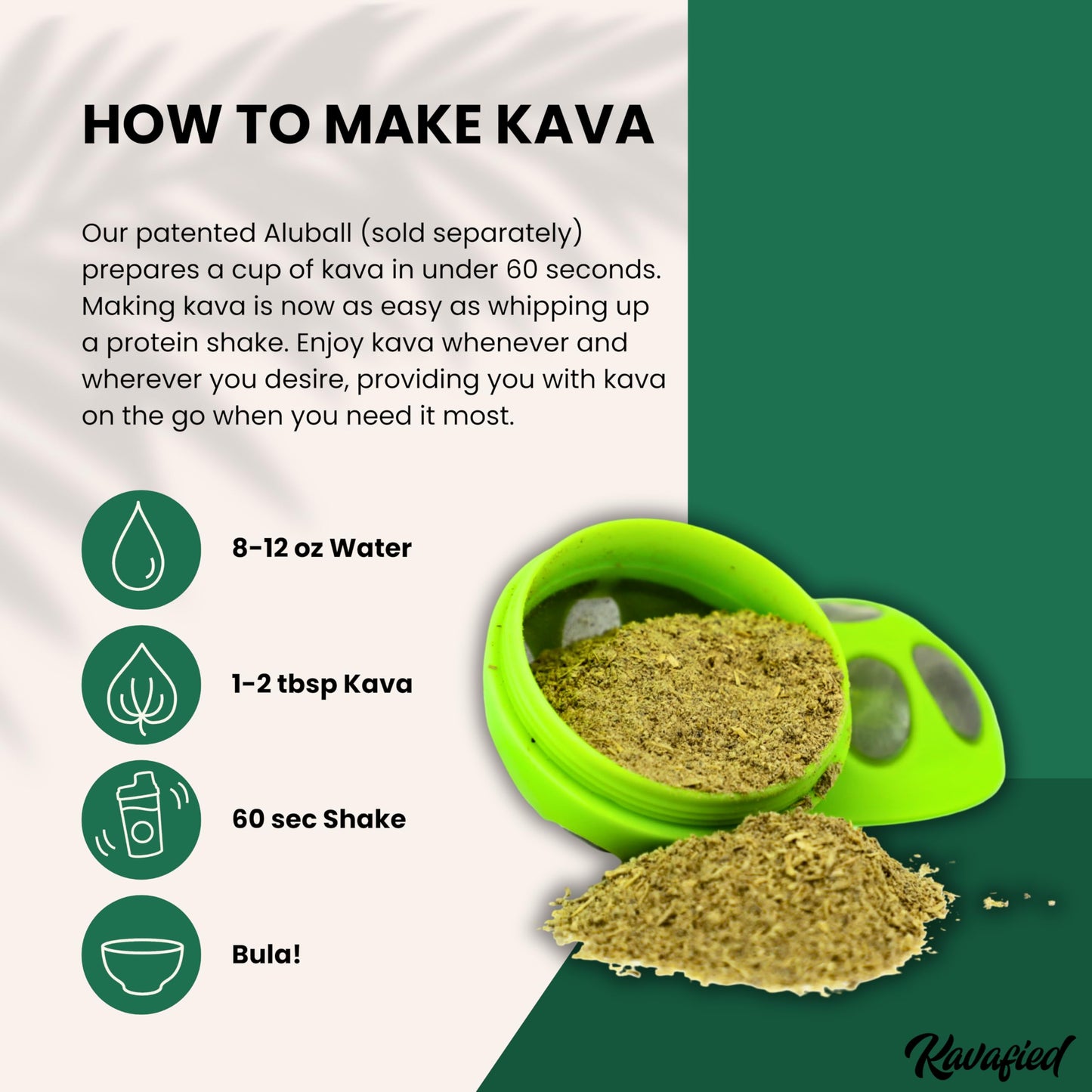 Kavafied KAVA Supreme Noble Vanuatu Kava Root Powder 8