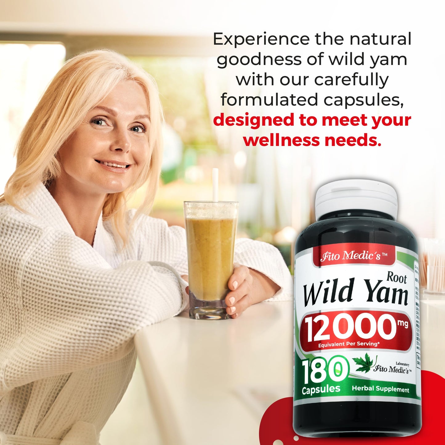 FITO MEDIC'S Wild Yam Root Capsule 180