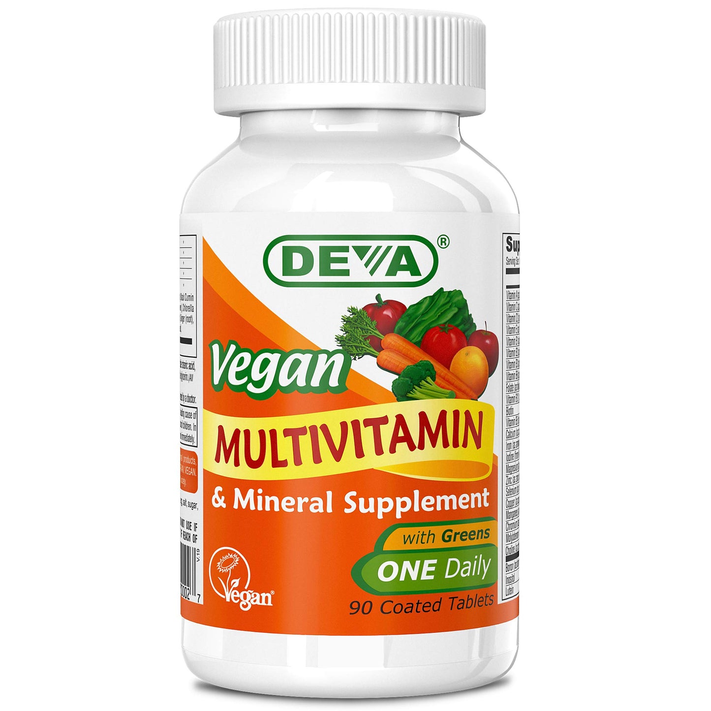 DEVA Vegan Multivitamin and Mineral Supplement Tablet 90