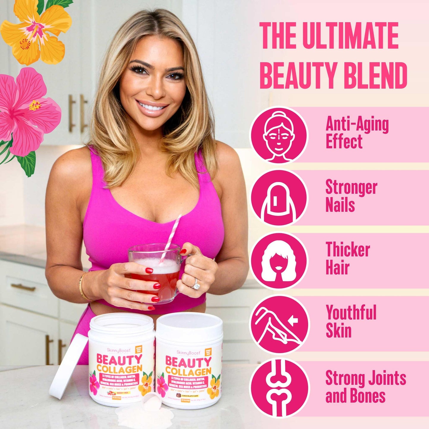 SkinnyBoost Beauty Collagen Powder 1 Pound