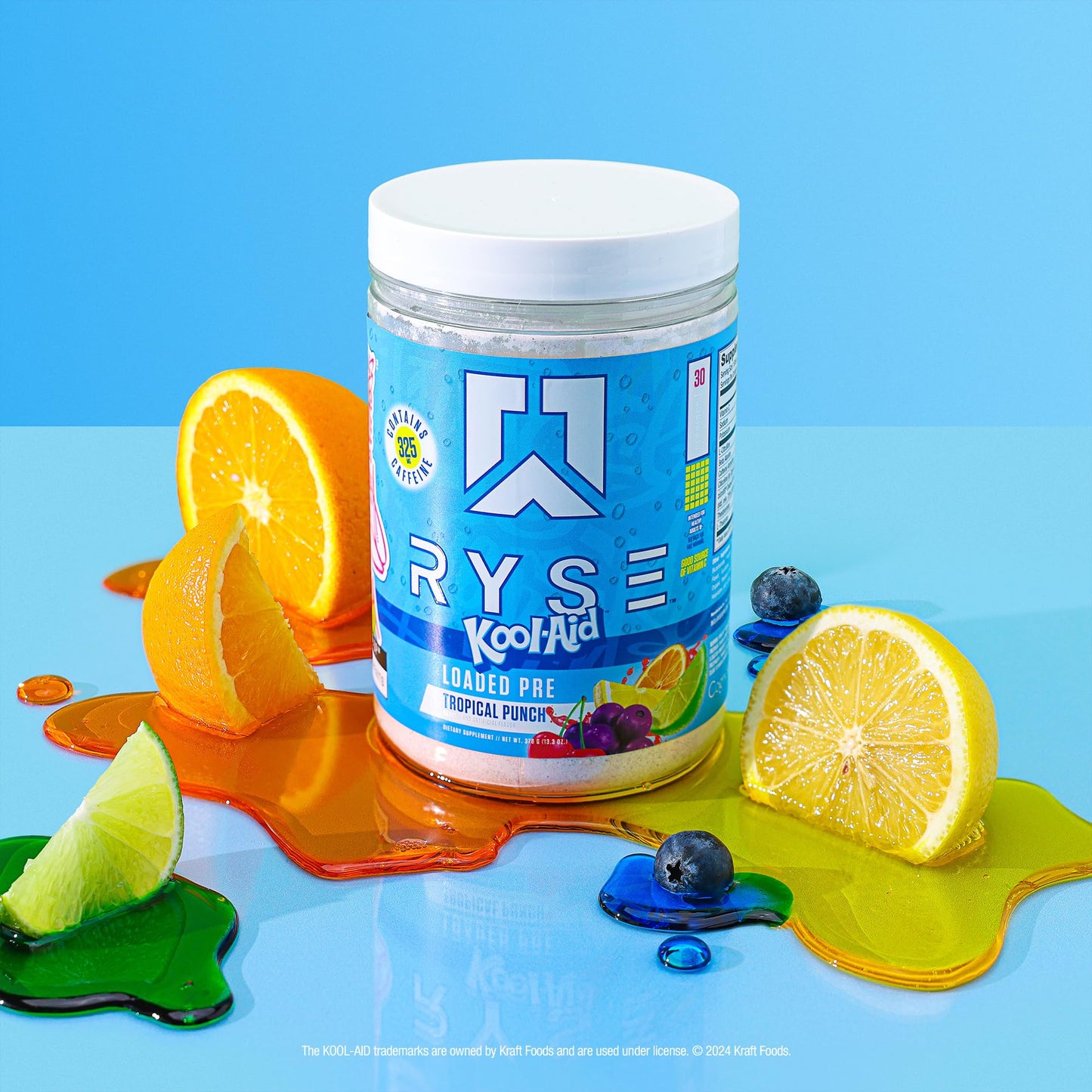 RYSE Up Supplements Ryse Loaded Pre Workout Powder 13.3 Ounce