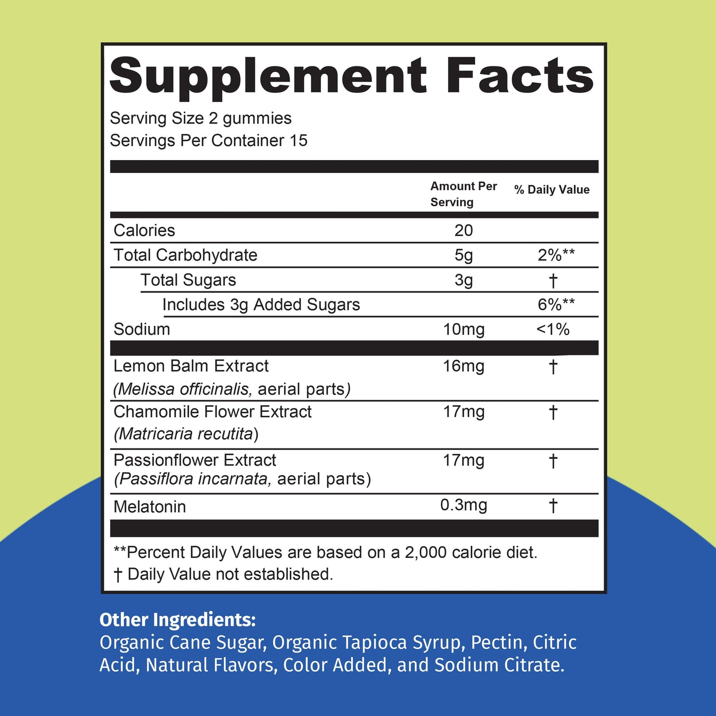 TEJA Sleep Support Gummies for Teens and Adults, 0.3 mg Melatonin Chewable, 30 Gummies