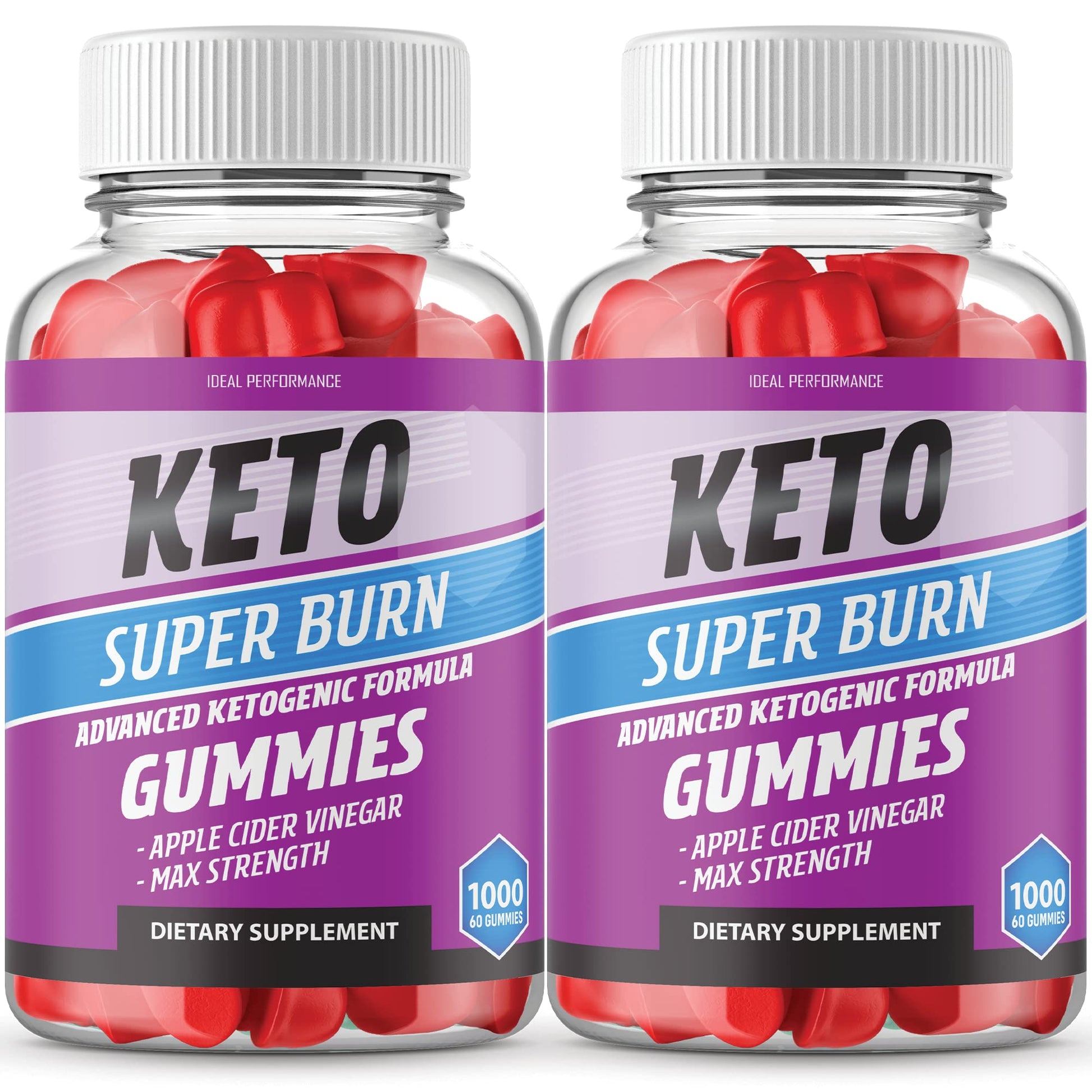 IDEAL PERFORMANCE Ketos Super Burns Gummies 120 Gummies