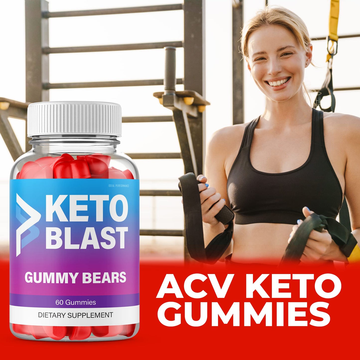 IDEAL PERFORMANCE Blast Keto ACV Gummies 60 Count