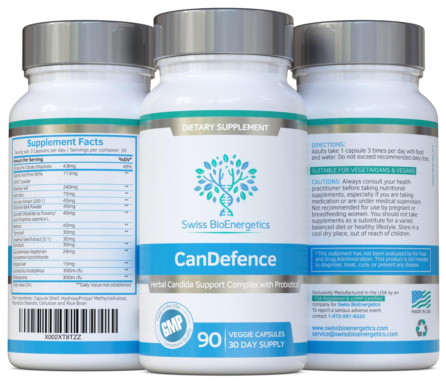 Swiss BioEnergetics CanDefence 90-Count Capsules