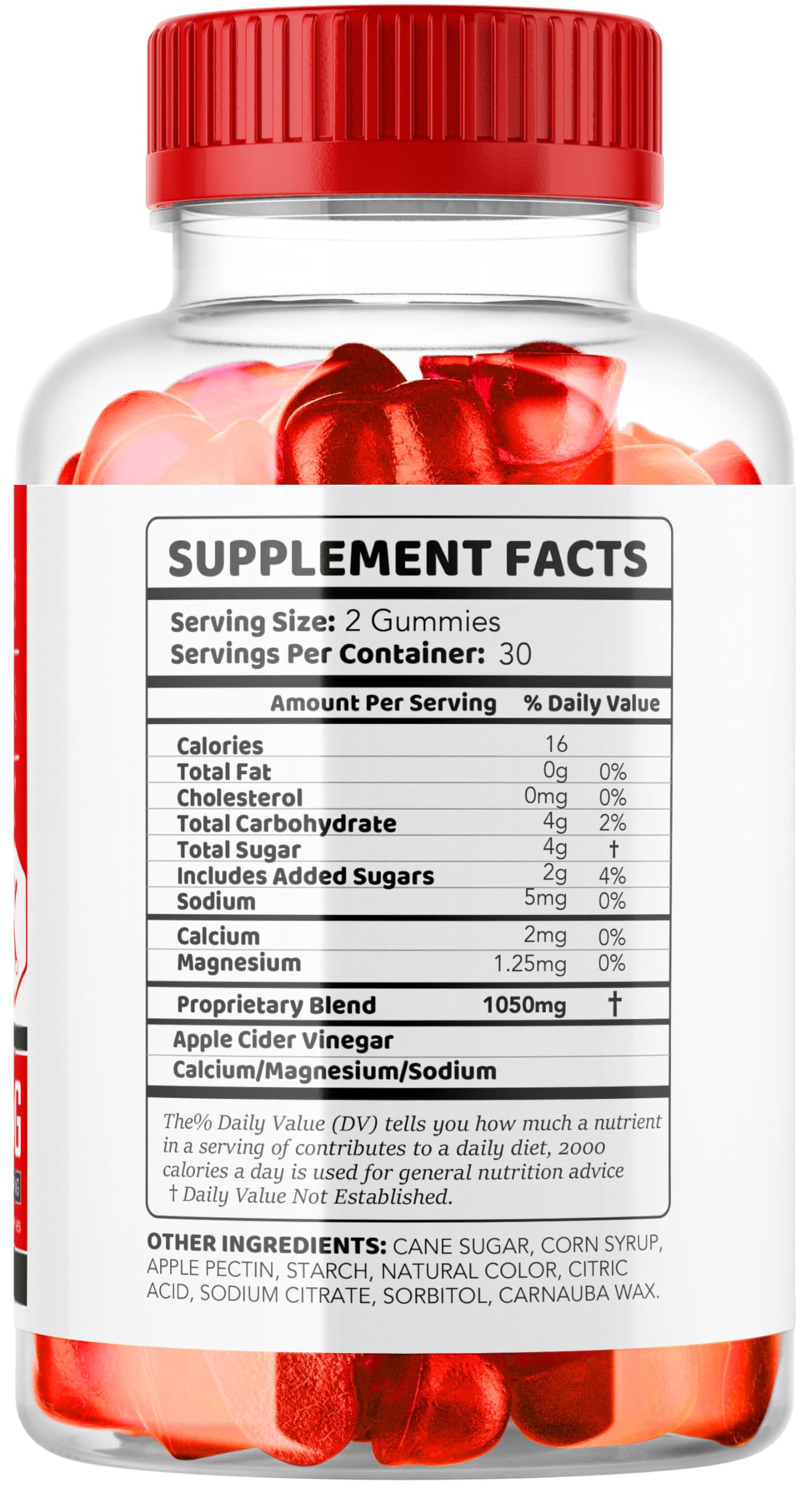 LIVORKA Trim Tummy Keto ACV Gummies 1050MG Advanced Formula, 60 Gummies