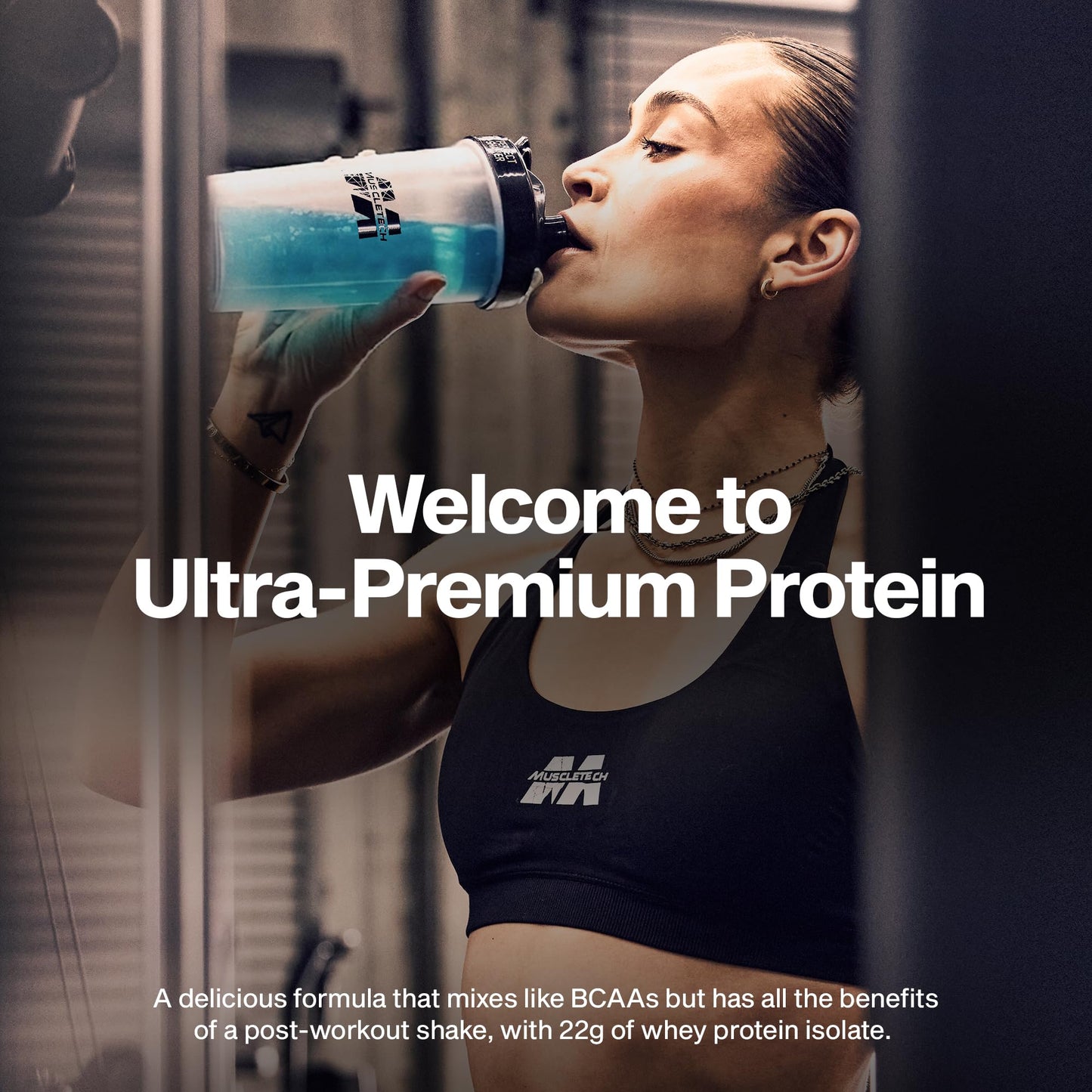 Muscletech Whey Protein Powder Clear Whey Isolate Powder, 17.6