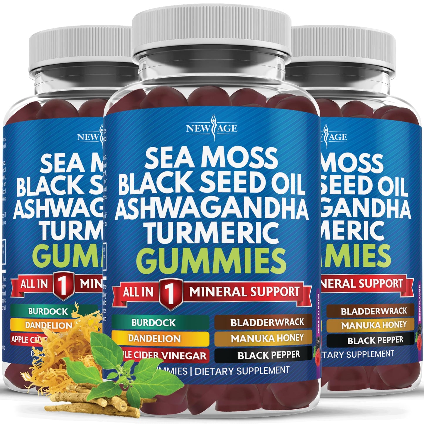 NEW AGE Sea Moss Gummies Gummy 180