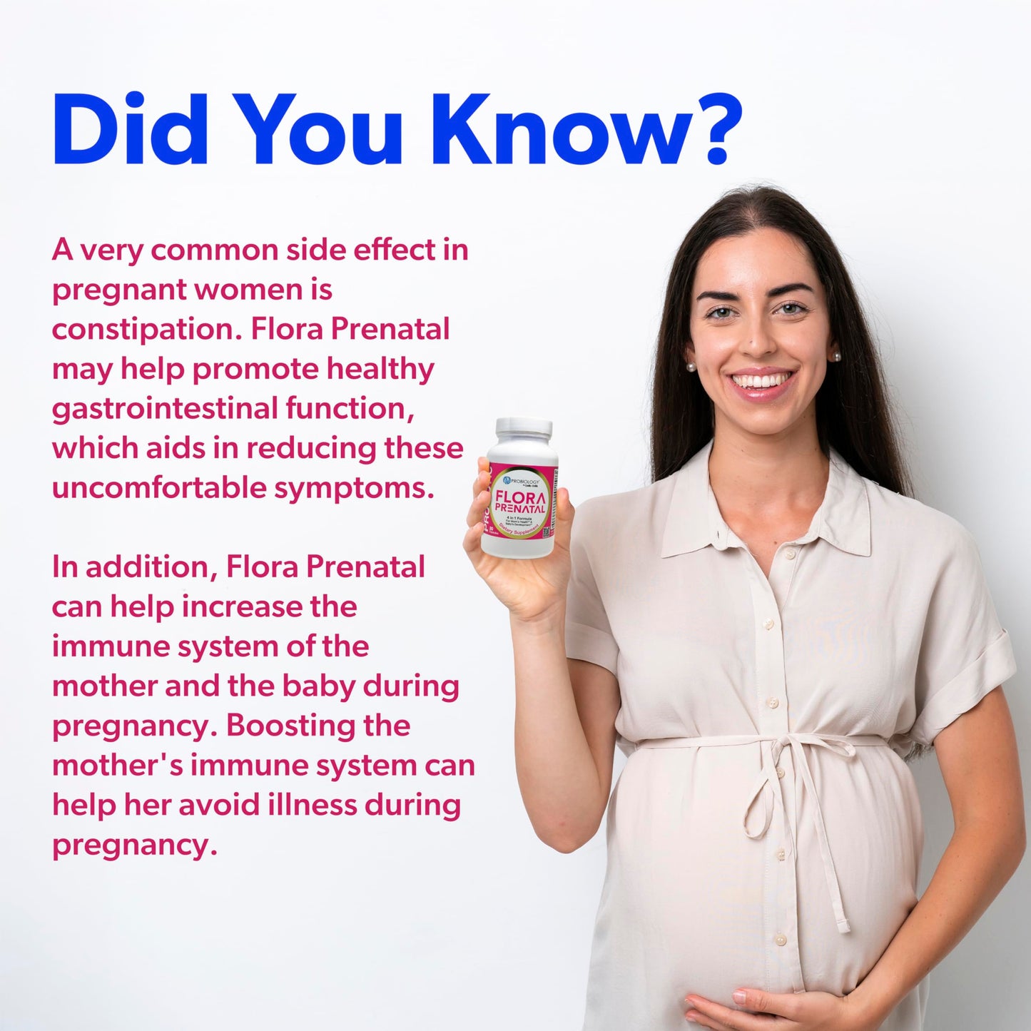 belle+bella Probiology Flora Prenatal 30 Capsules