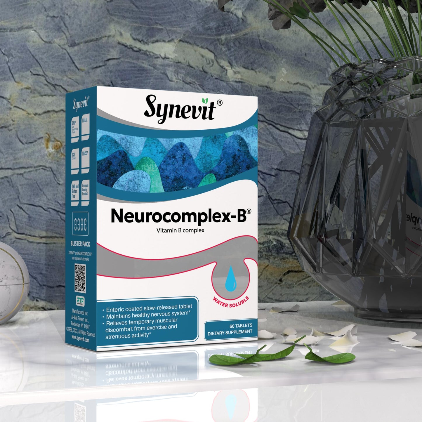 Synevit Neurocomplex-B Slow-Release B Complex Tablet, 60 Tablets