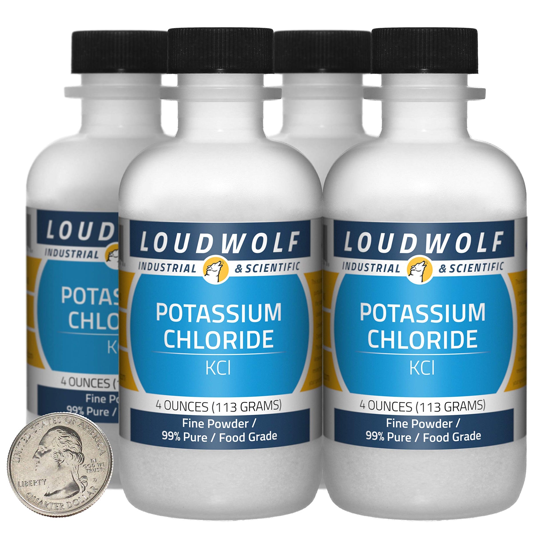 Loudwolf Potassium Chloride Powder 16 Ounces